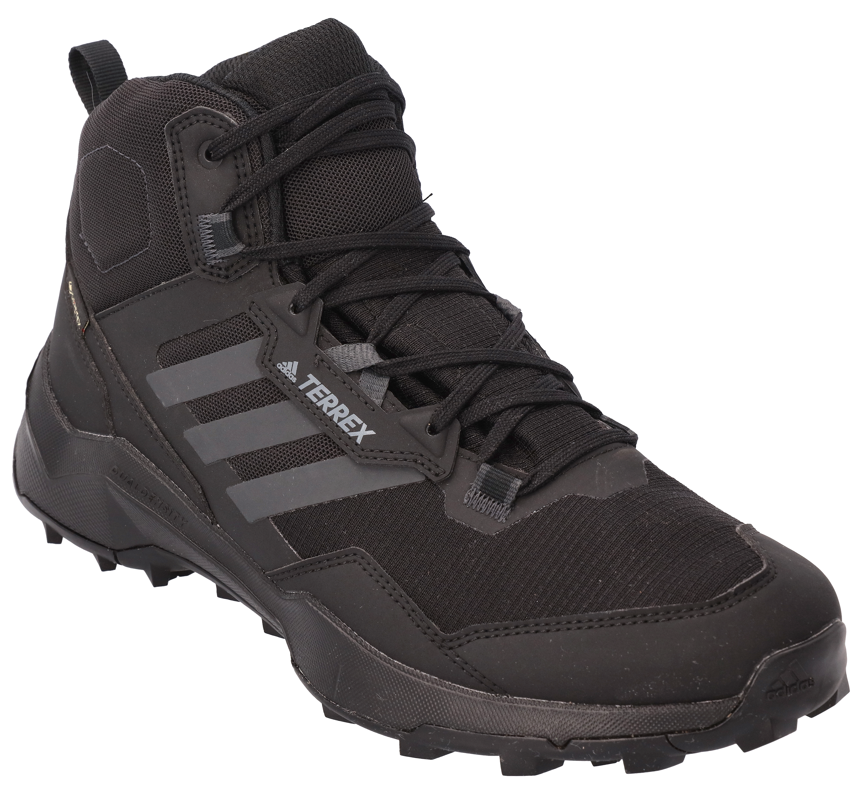 adidas Terrex AX4 Mid GORE-TEX Hiking Shoes for Men - Core Black/Carbon/Grey Four - 12M