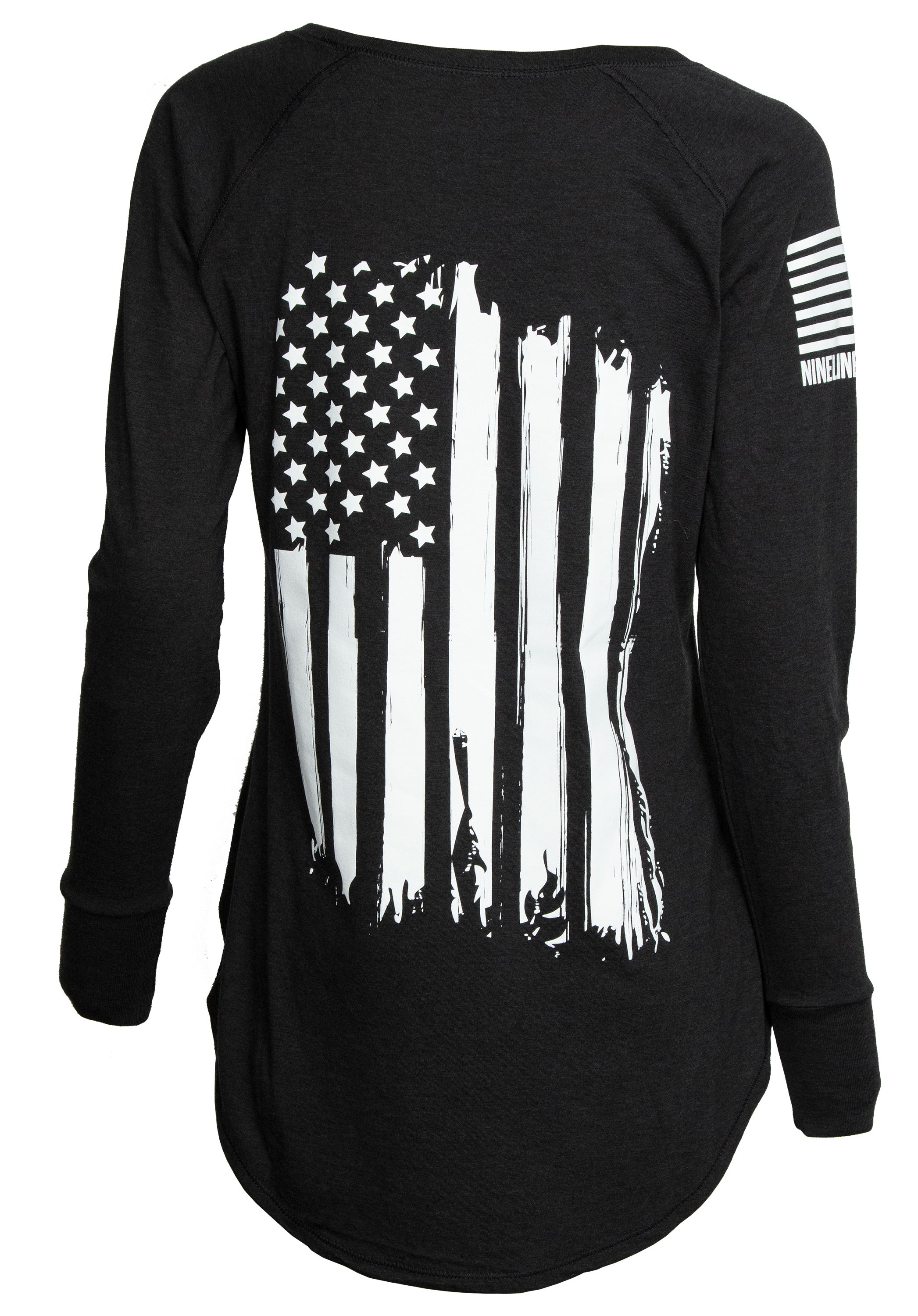 NINE LINE APPAREL America Long-Sleeve T-Shirt for Ladies