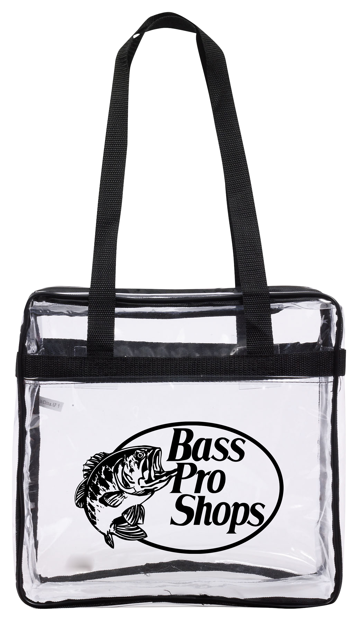 Bass Pro Shops Logo Clear Zippered Tote Bag