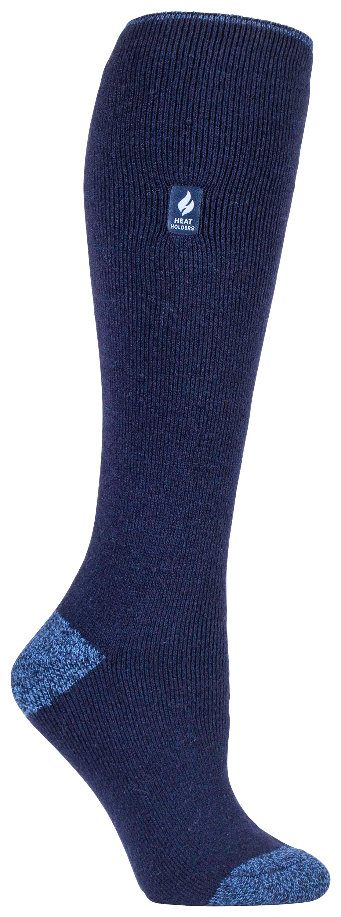 Image of Heat Holders LITE Calla Twist Thermal Long Socks for Ladies - Navy