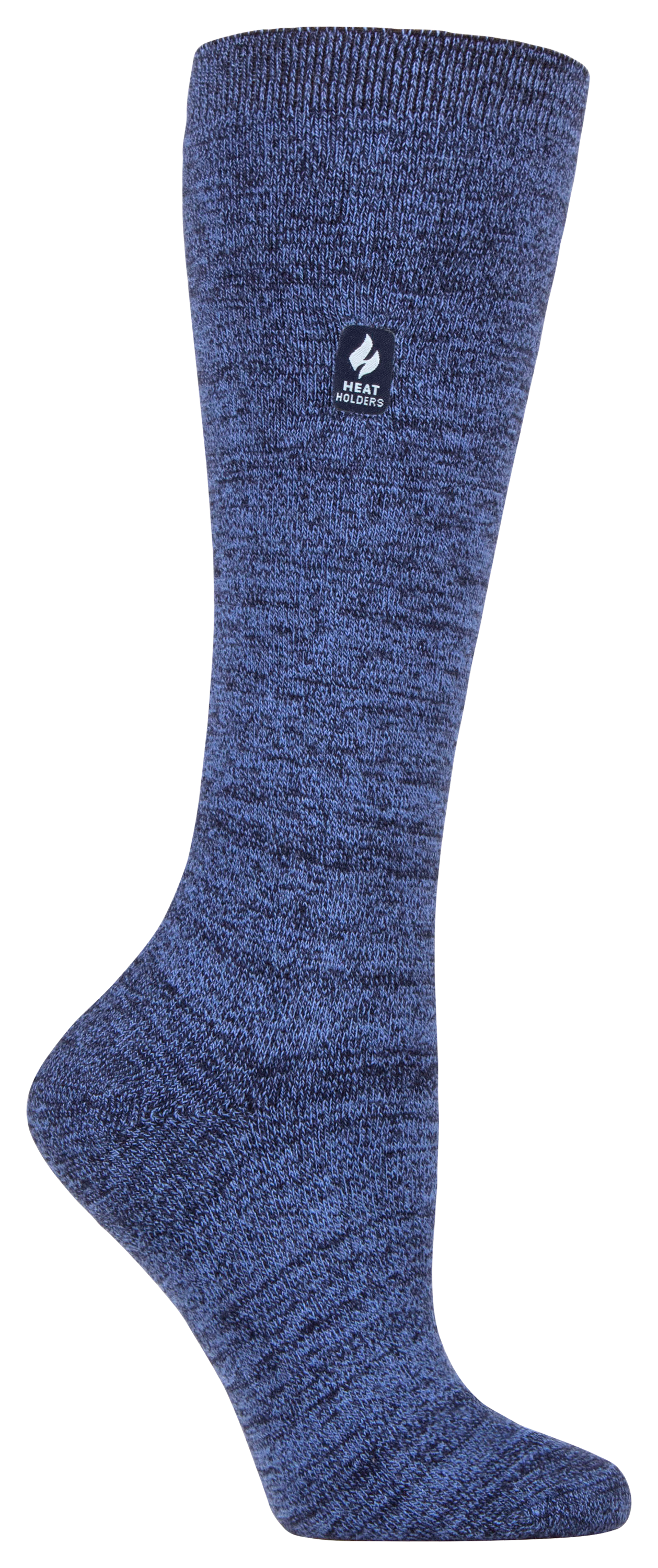 Image of Heat Holders ULTRA LITE Holly Twist Long Socks for Ladies - Navy