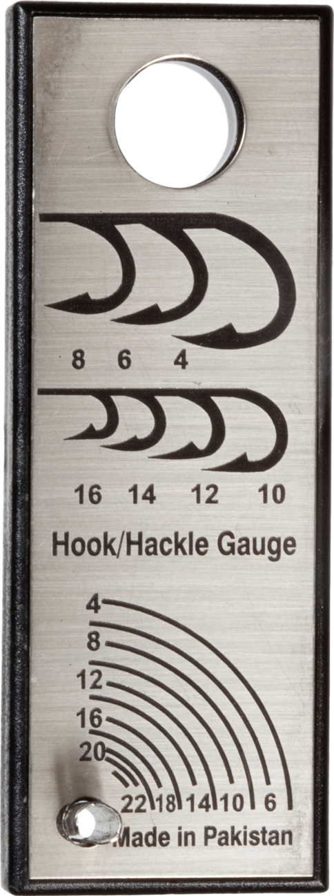 White River Fly Shop Hook/Hackle Gauge