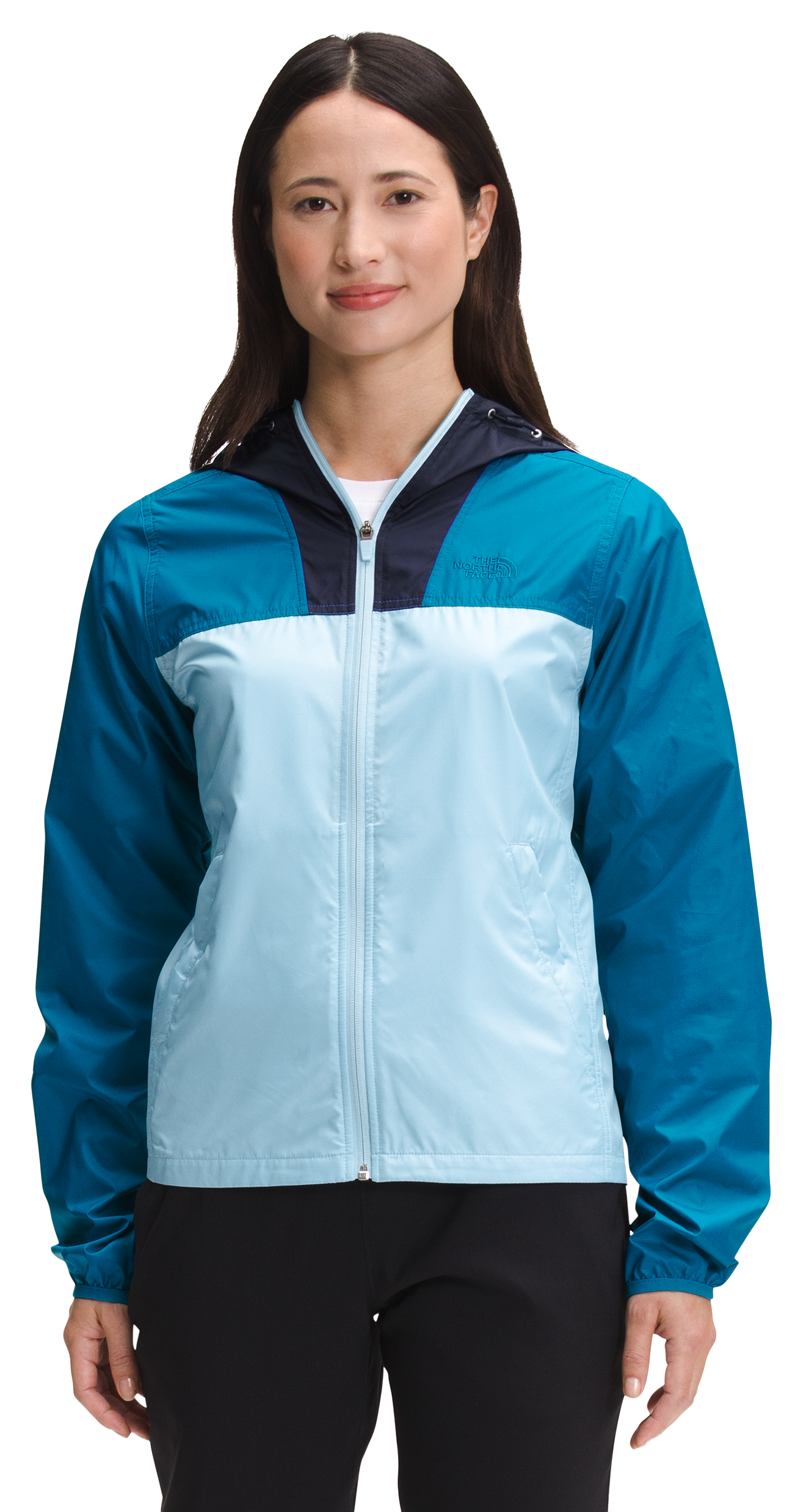 The North Face Cyclone Jacket for Ladies - Aviator Navy/Banff Blue/Beta Blue - S