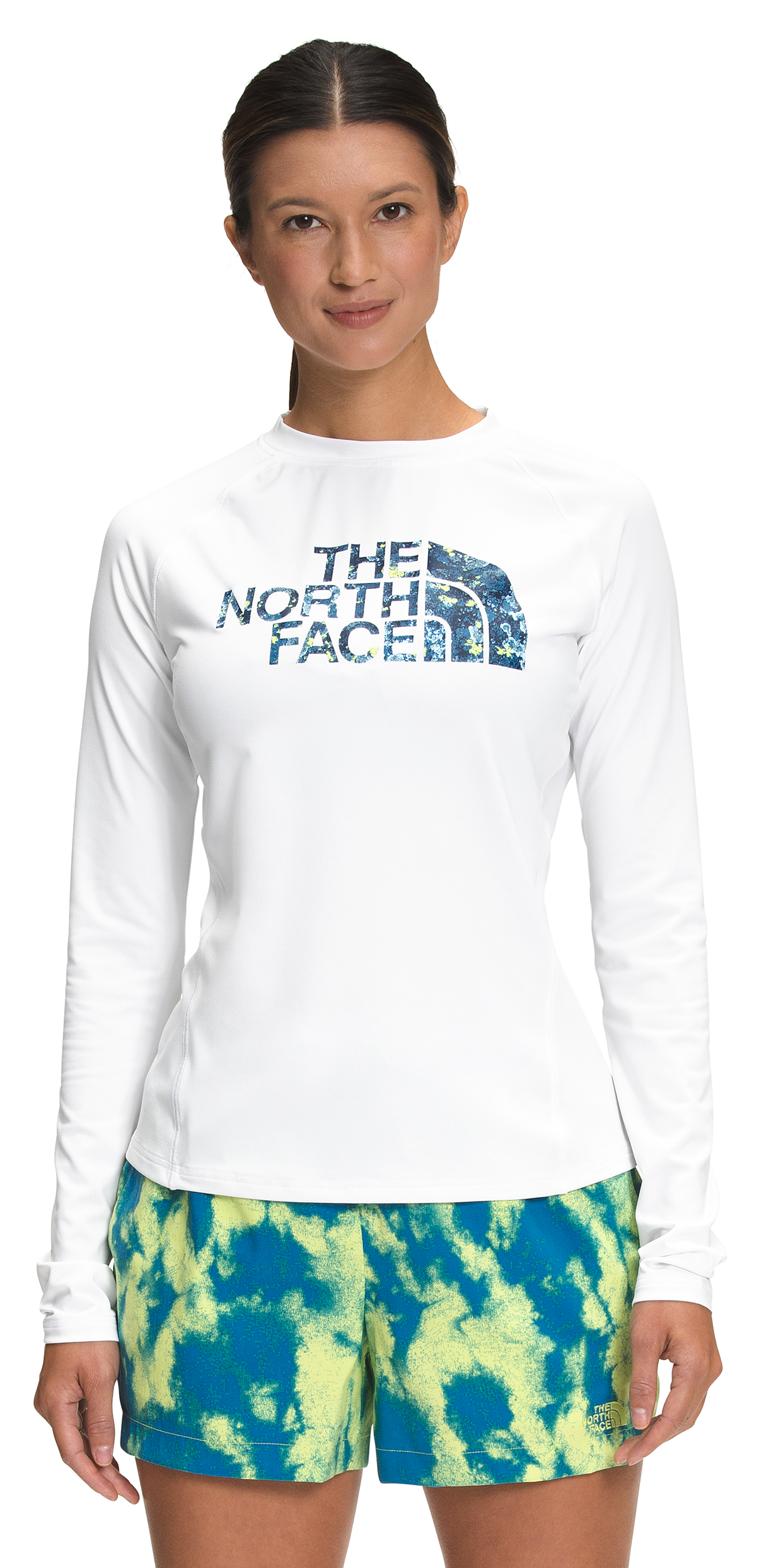The North Face Class V Long-Sleeve Water Top for Ladies - TNF White - S