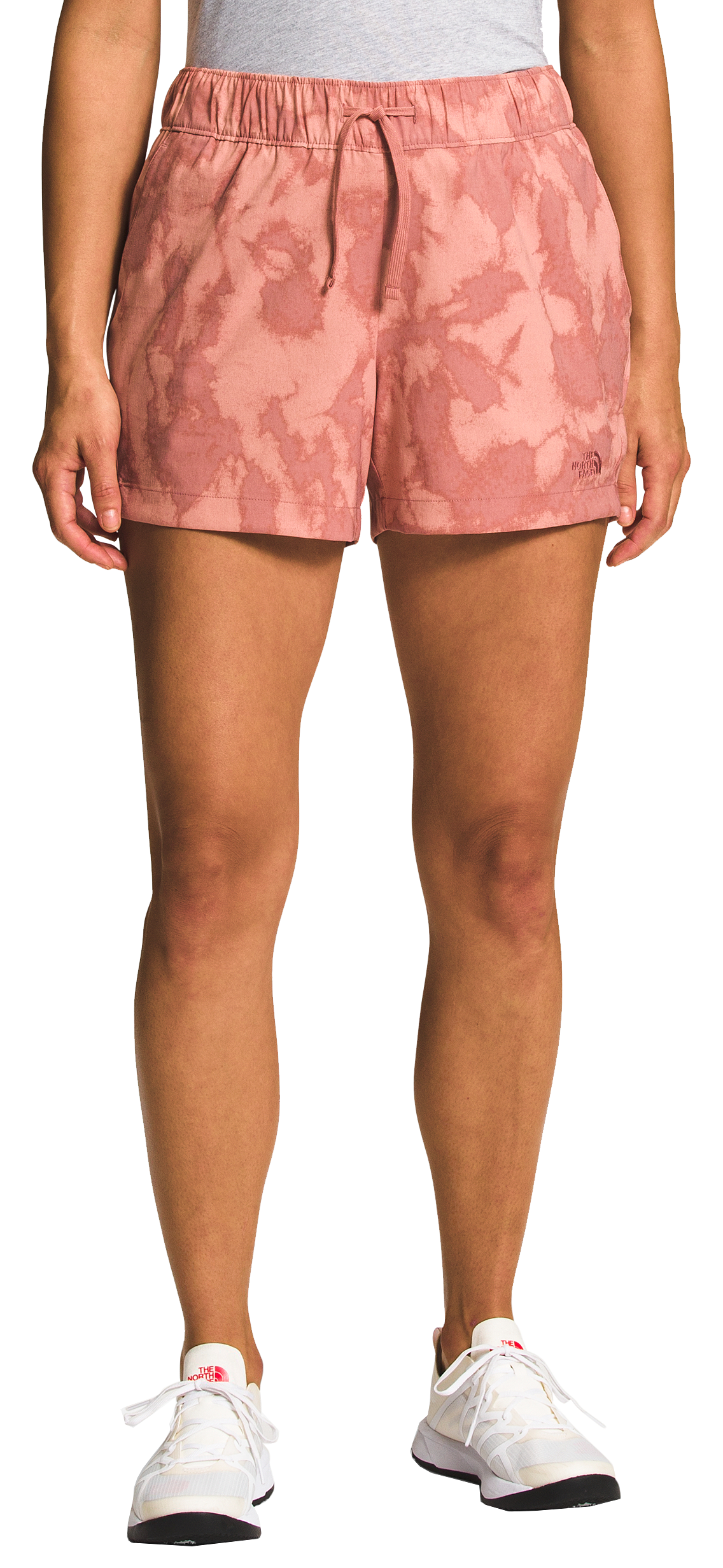 The North Face Printed Class V Shorts for Ladies - Rose Dawn Retro Dye Print - L