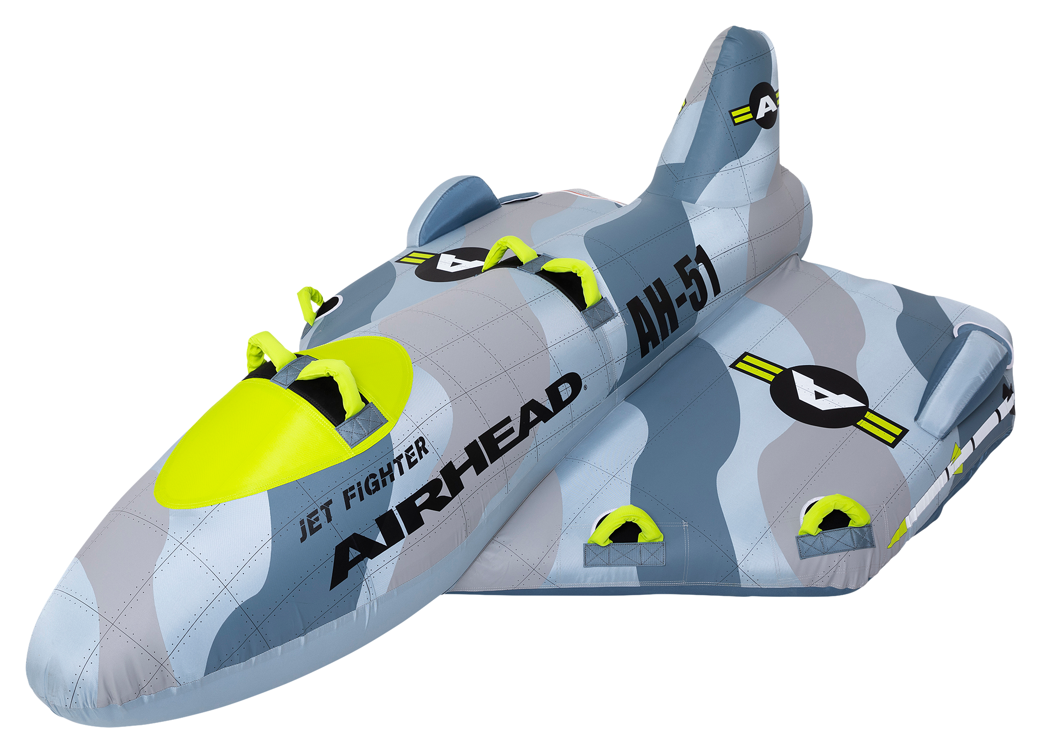 AIRHEAD Jet Fighter Inflatable 4-Person Towable