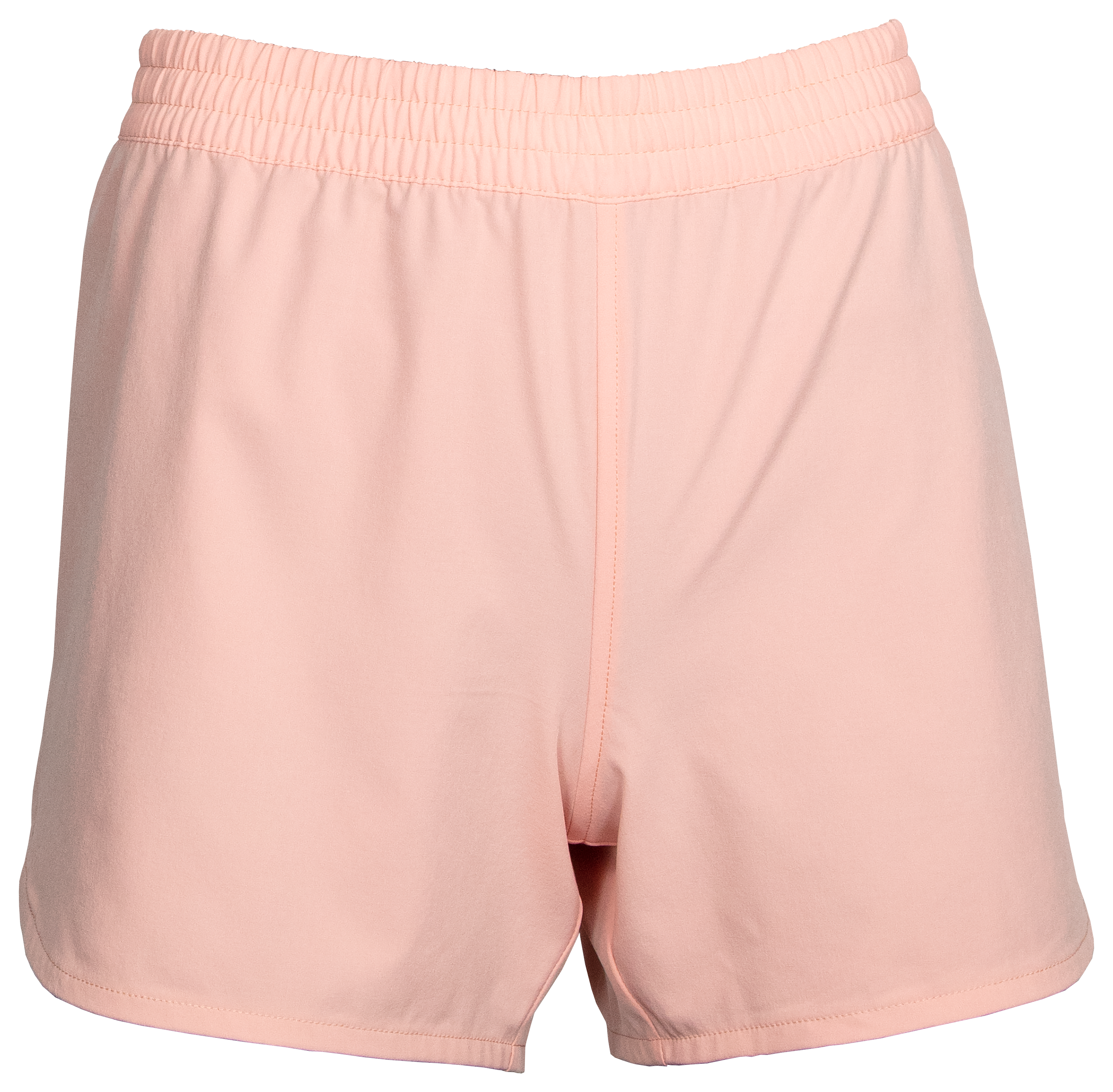 World Wide Sportsman Charter Print Pull-On Shorts for Ladies - Candlelight Peach - M