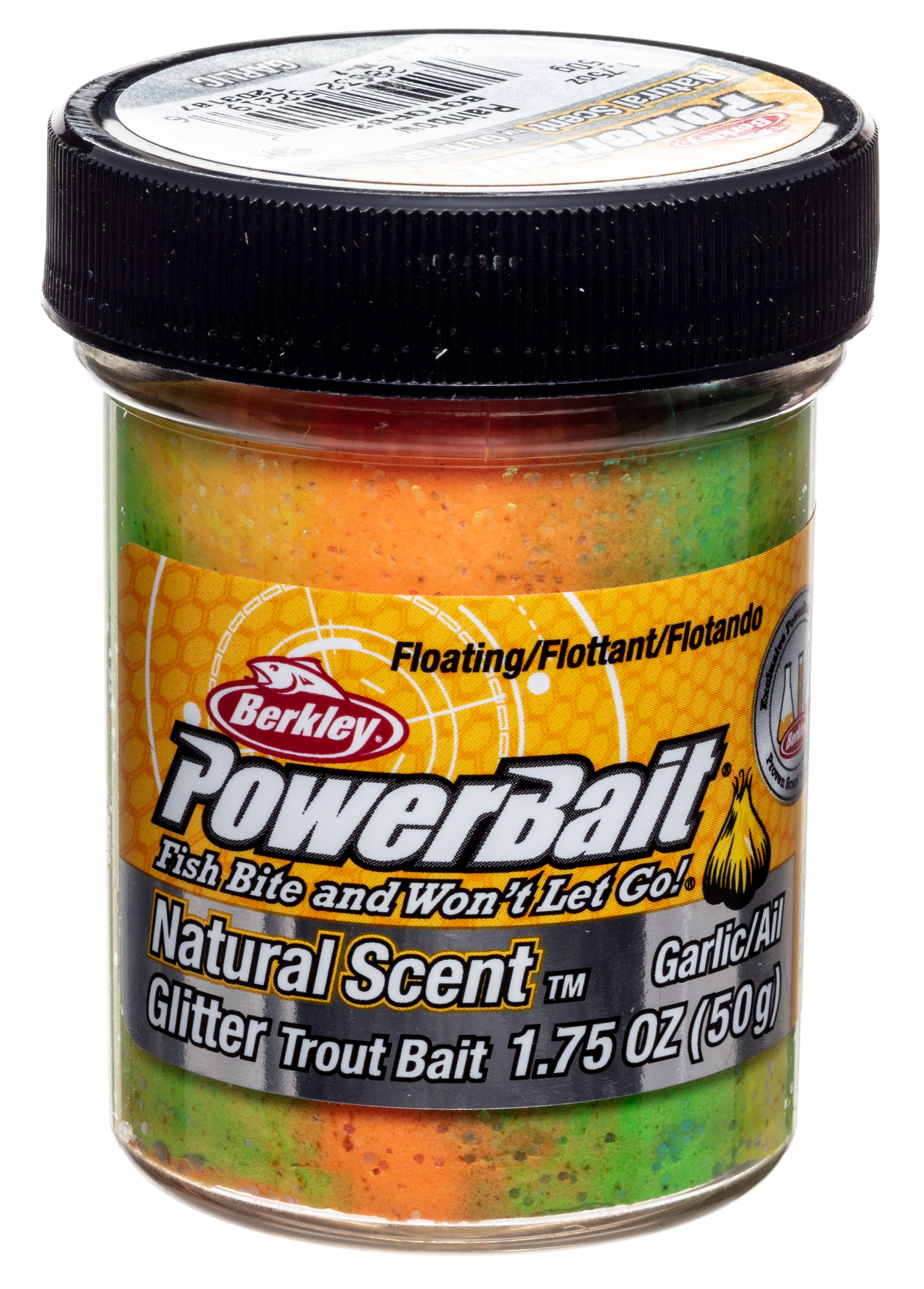 Berkley PowerBait Natural Glitter Trout Bait , Salmon Egg Red