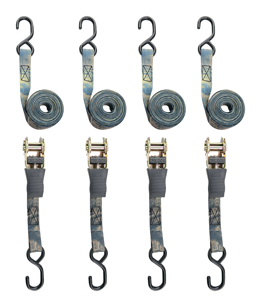 BASS PRO SHOPS Ratchet Strap Tie-Downs