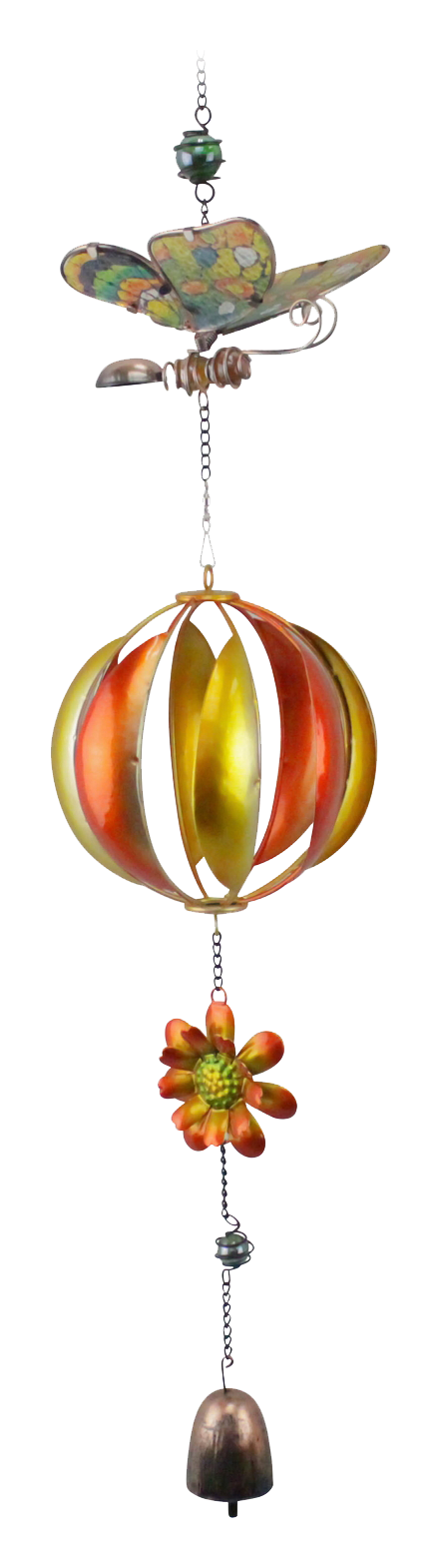 RED CARPET STUDIOS Butterfly with Balloon Garden Spinner