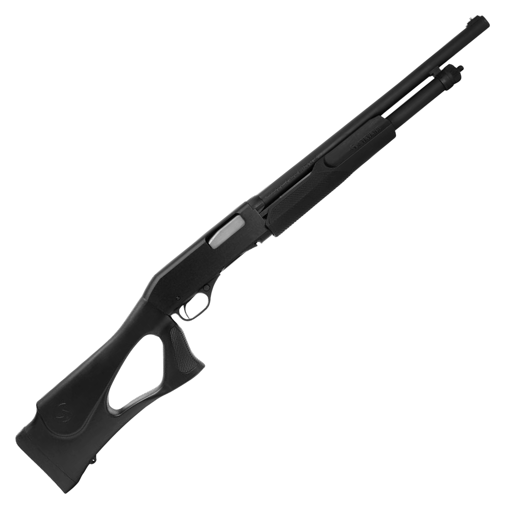 Savage Stevens 320 Security Pump-Action Pistol-Grip Shotgun with Thumbhole  Stock