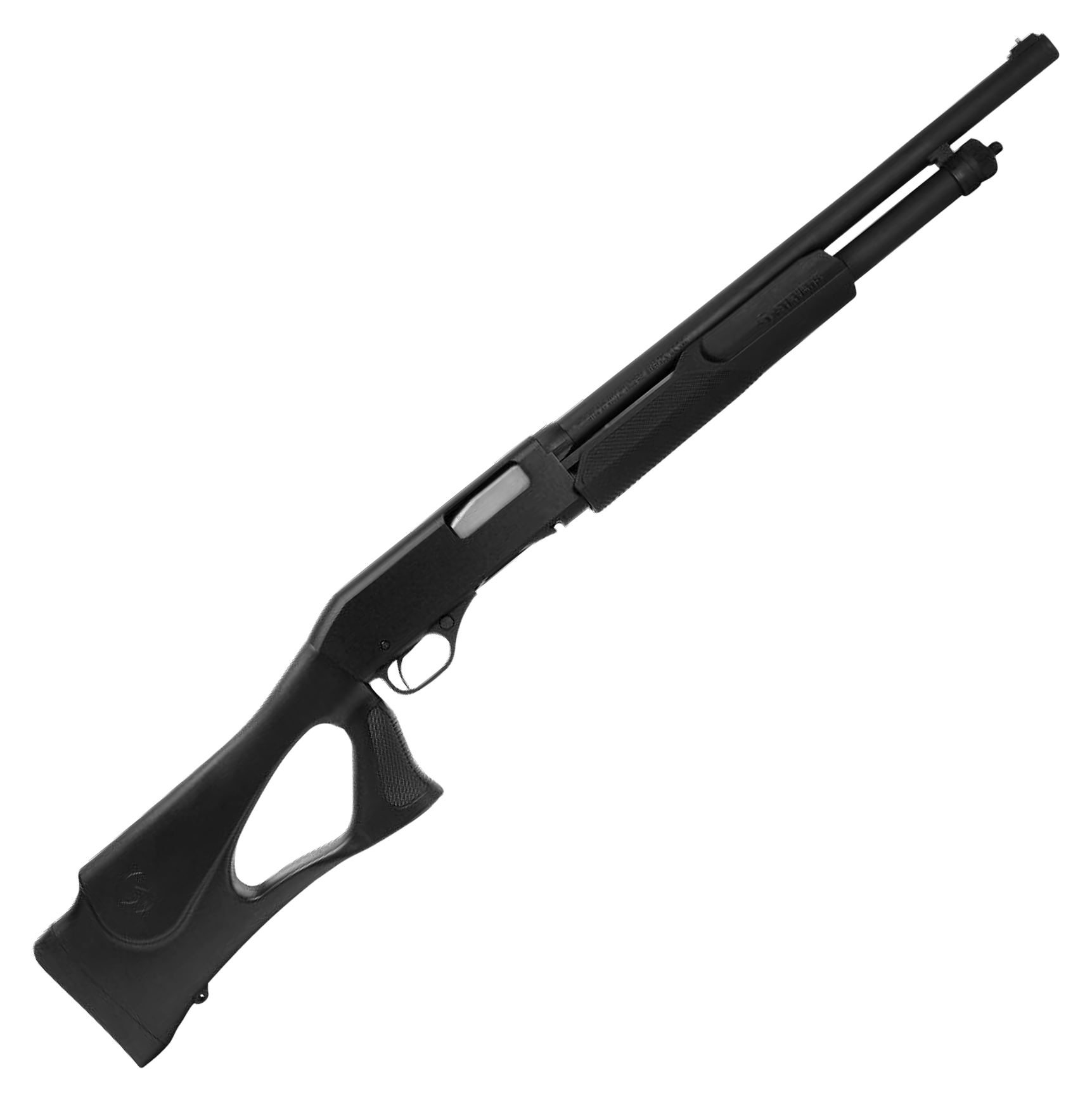 Savage Stevens 320 Security Pump-Action Pistol-Grip Shotgun with Thumbhole Stock