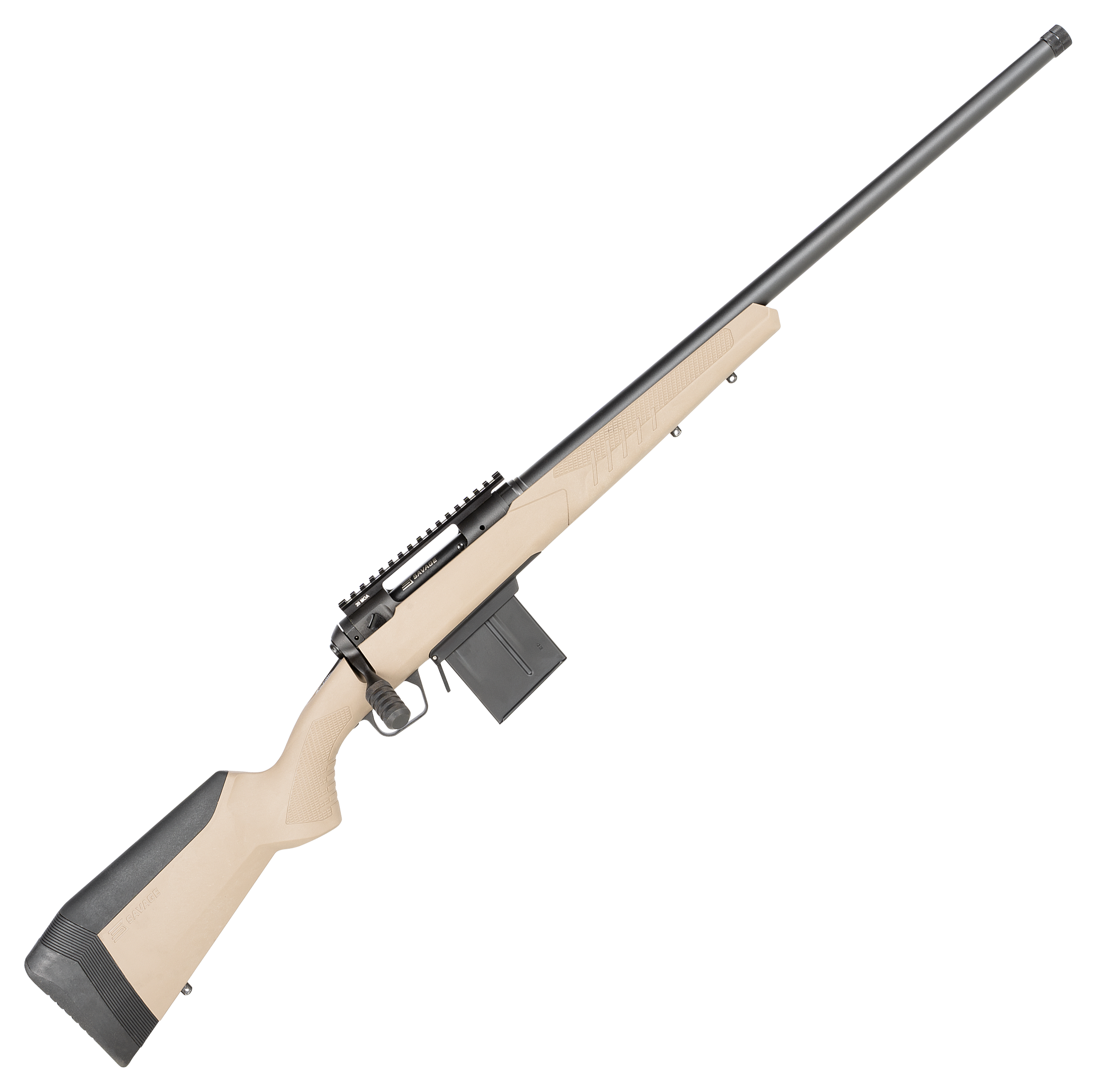 Savage 110 Tactical Desert BoltAction Rifle  65 Creedmoor  24  Left  10  1