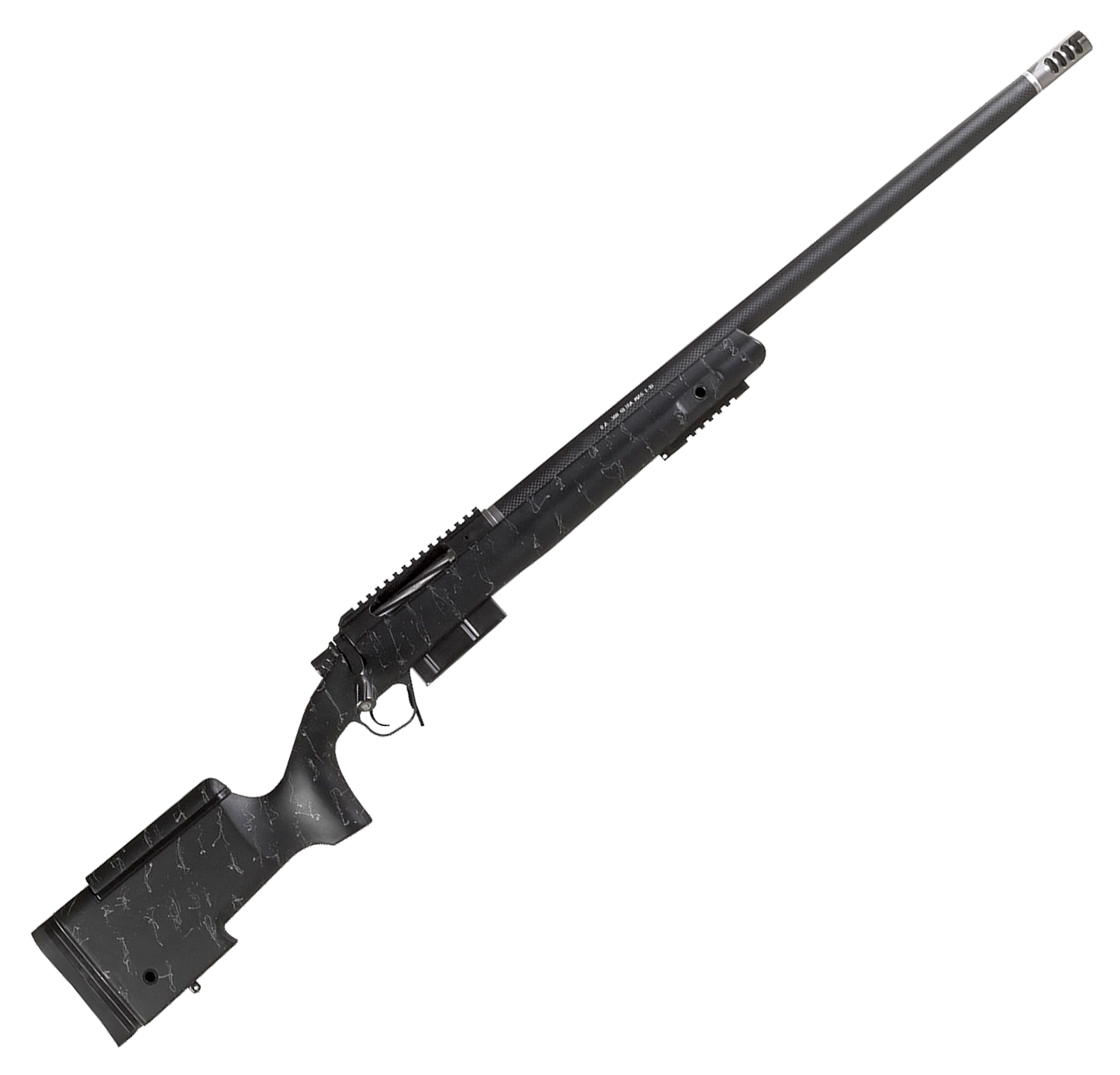Image of "Christensen Arms BA Tactical Bolt-Action Rifle - .300 PRC - 26"" - Black Nitride"