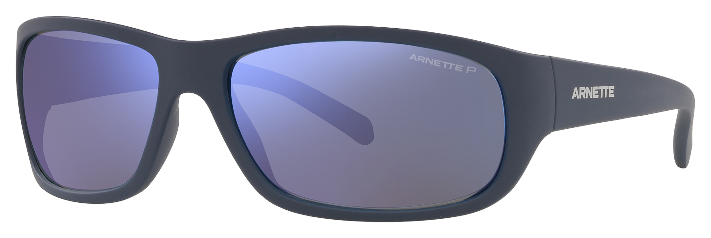 Arnette Uka-Uka AN4290 Polarized Sunglasses - Matte Blue/Dark Gray Mirror -