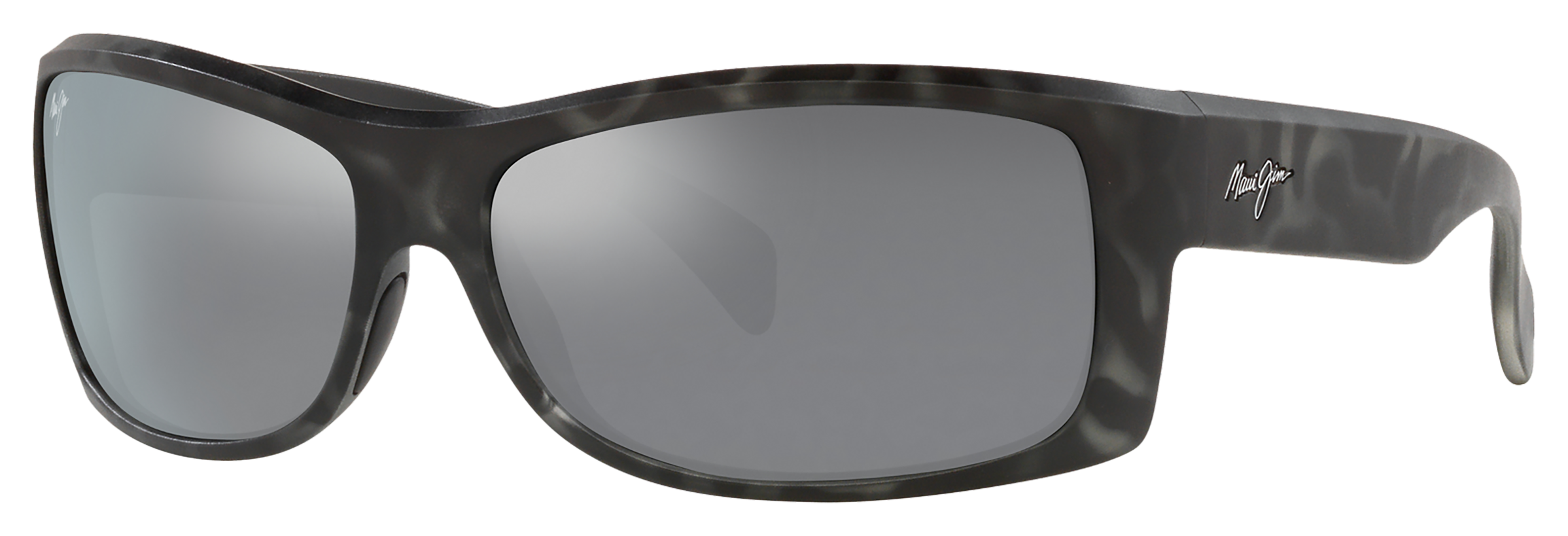 Image of Maui Jim Equator Glass Polarized Sunglasses - Gray Tortoise/Neutral Gray - X-Large