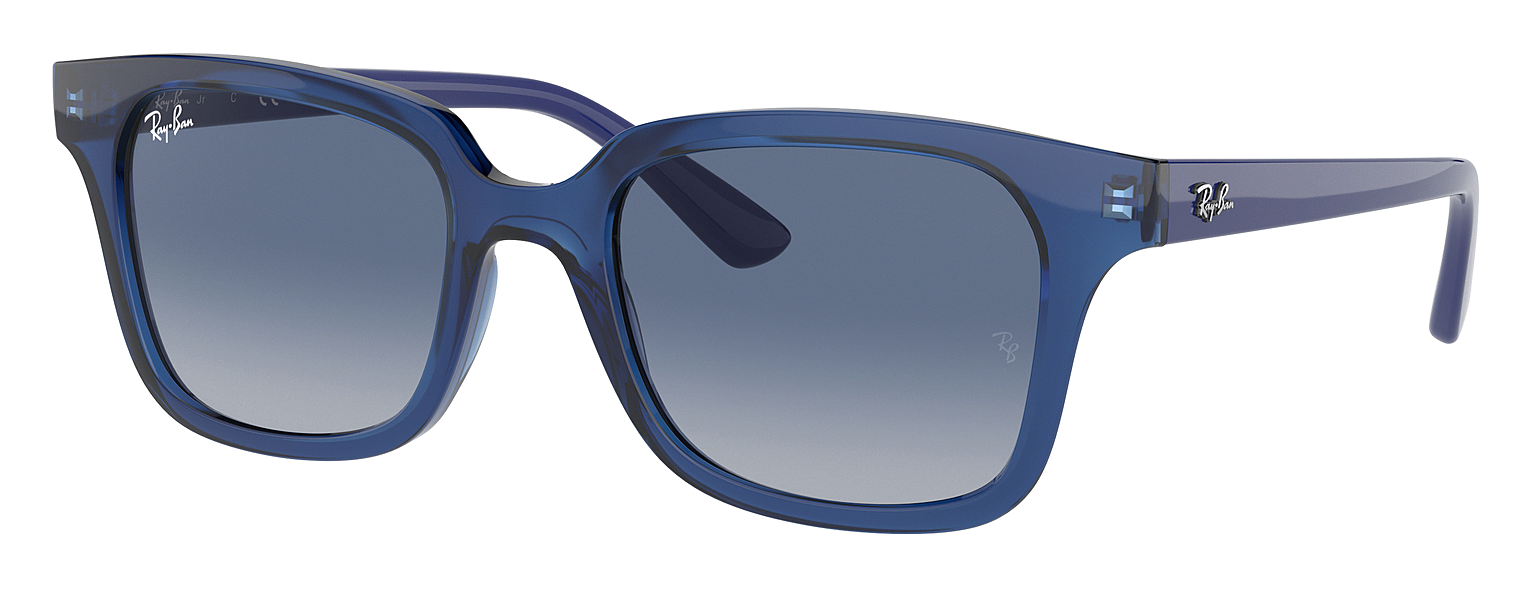 Ray-Ban Jr. RJ9071S Gradient Sunglasses for Kids - Blue Gradient/Transparen