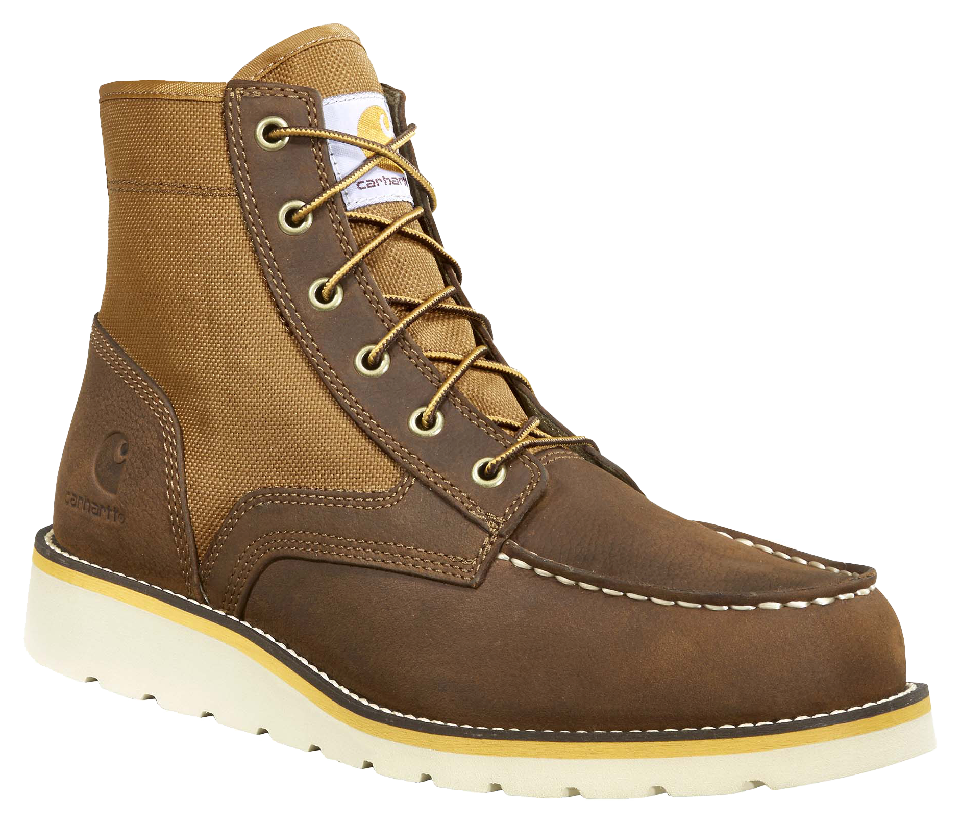 CARHARTT Wedge Moc-Toe Work Boots for Men