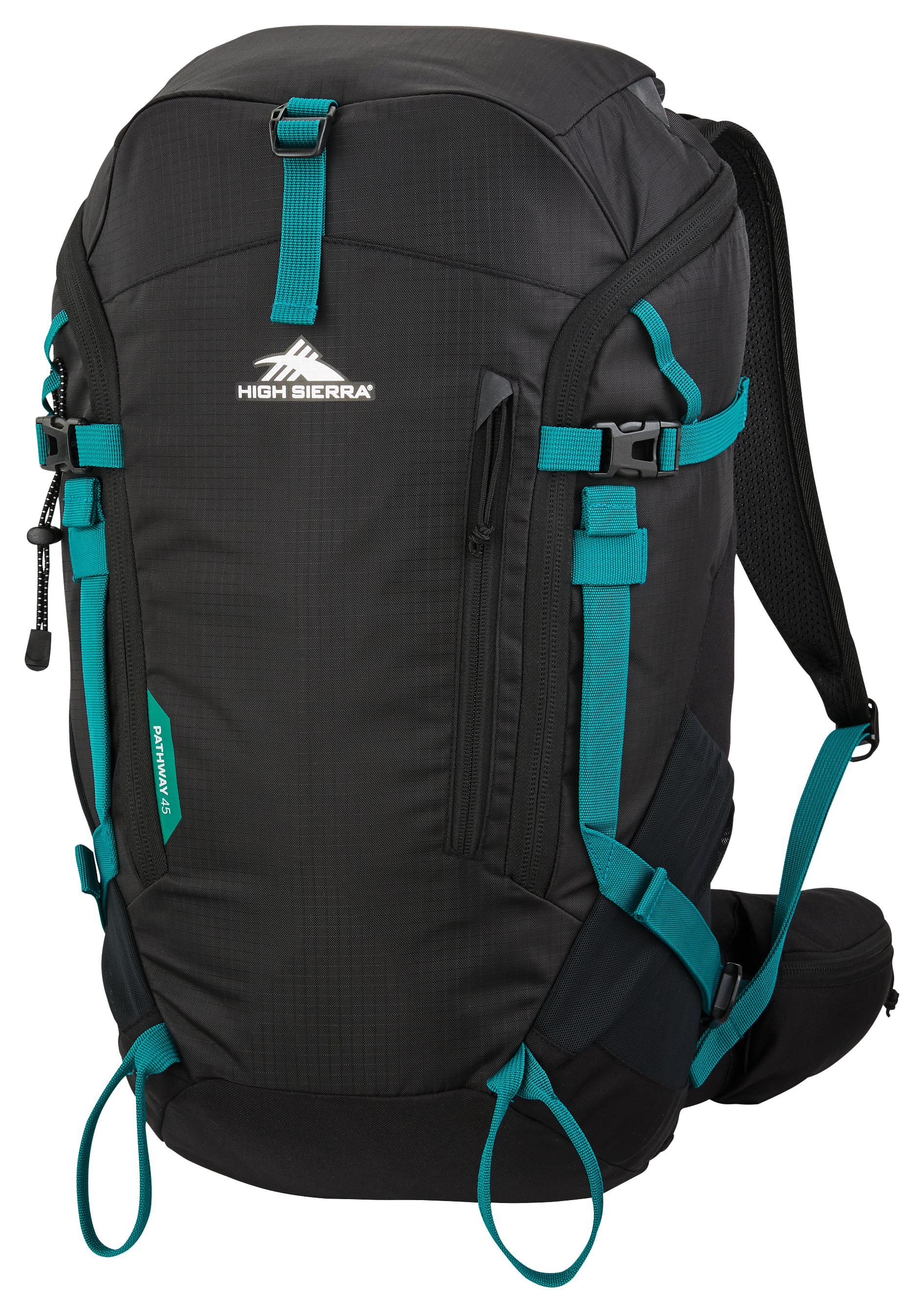 High Sierra - Pathway 2.0 45L Backpack - Forest Green/Black