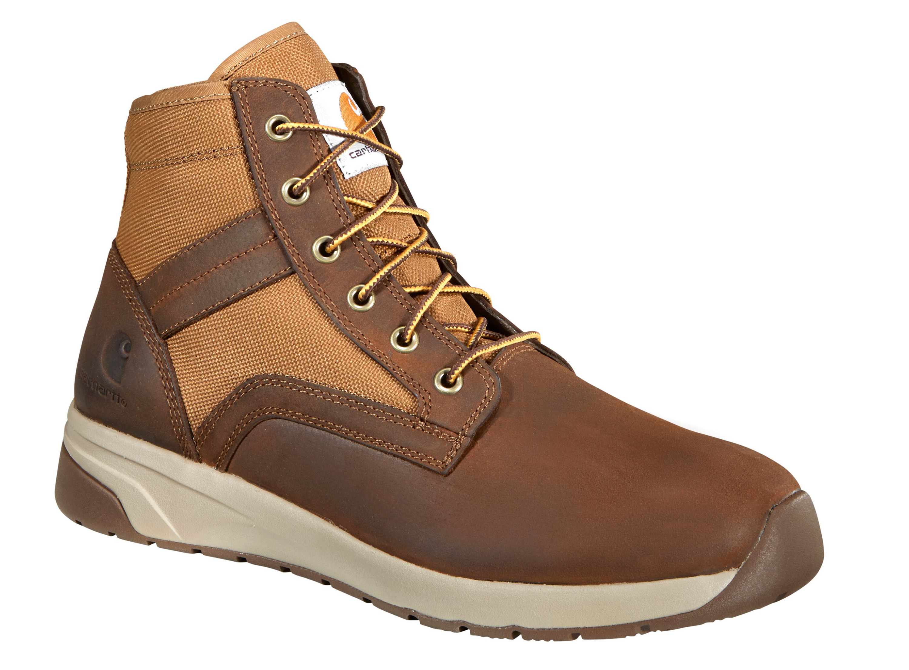 Carhartt Force Leather Composite Toe Sneaker Boots for Men - 8M