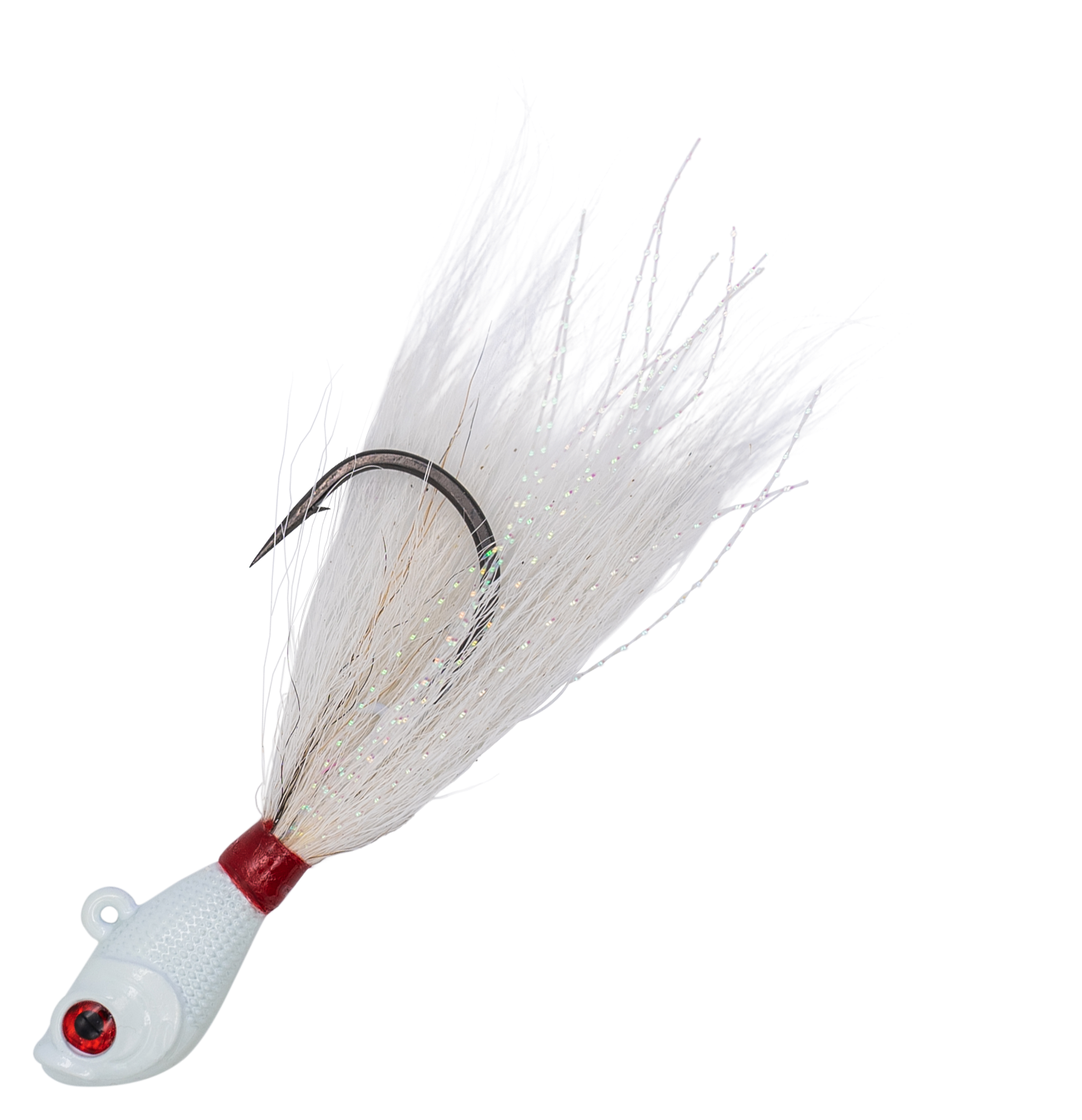 Intent Tackle Pro Series Bucktail Jig - 3/8 oz. - Glow