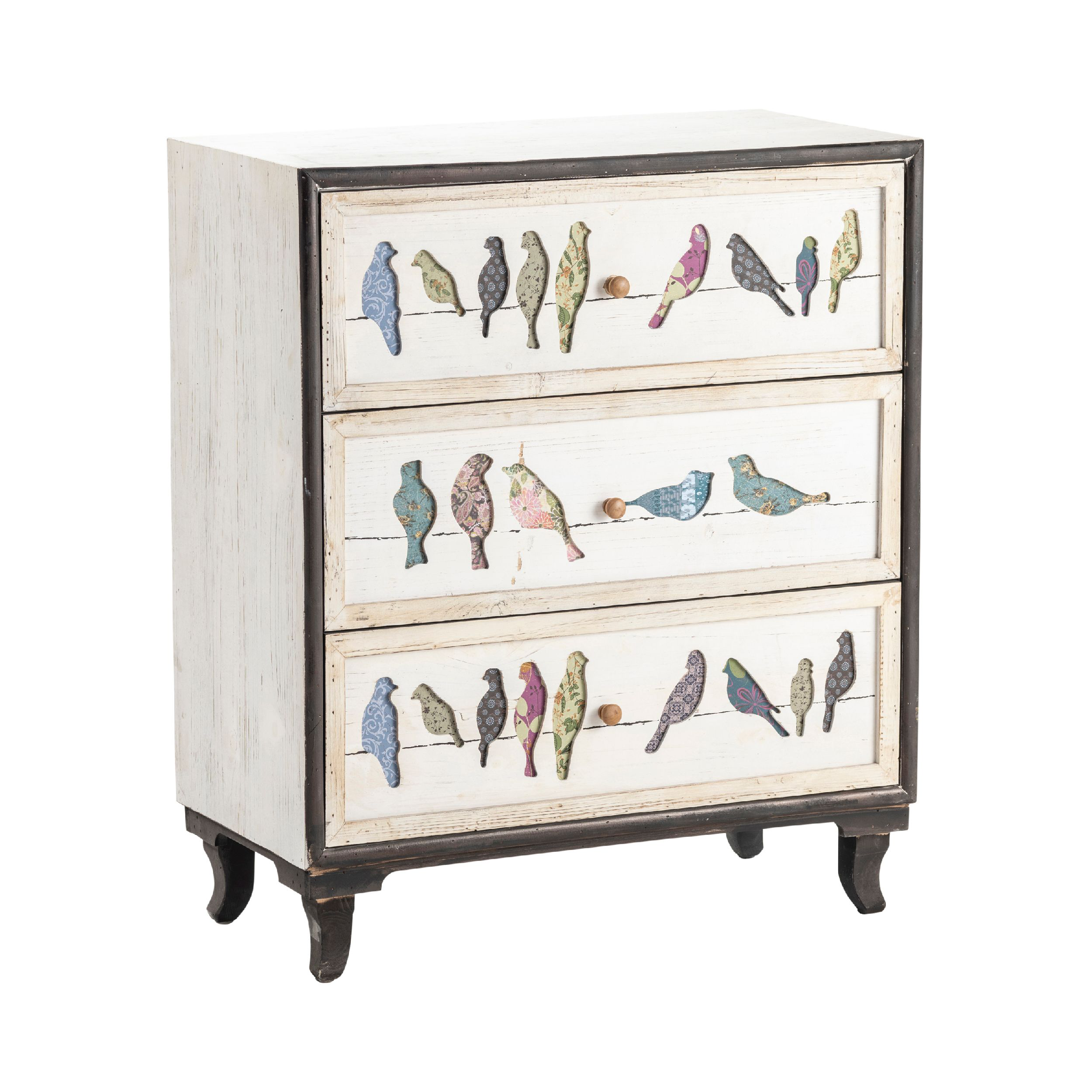 Crestview Collection Birds On a Wire Chest