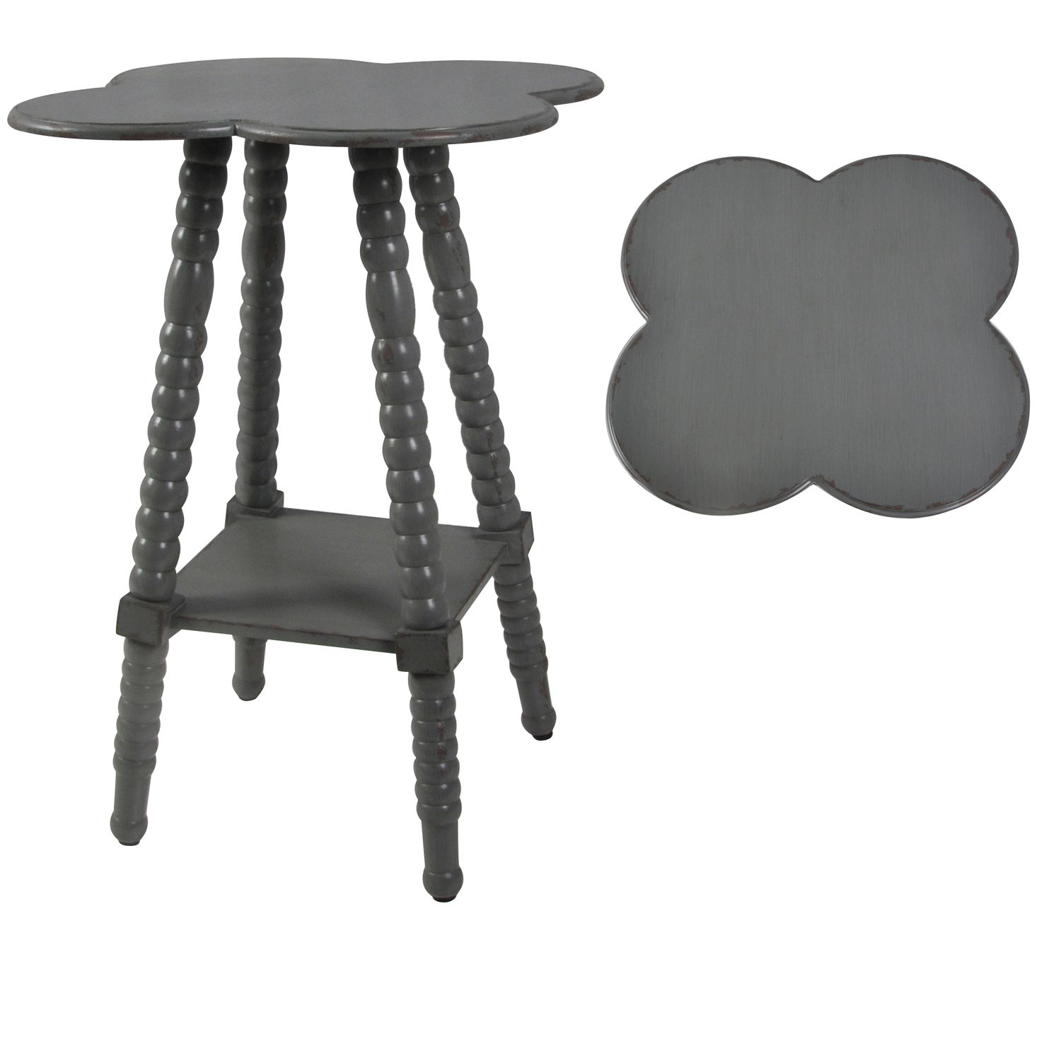 Crestview Collection Grey Accent Table