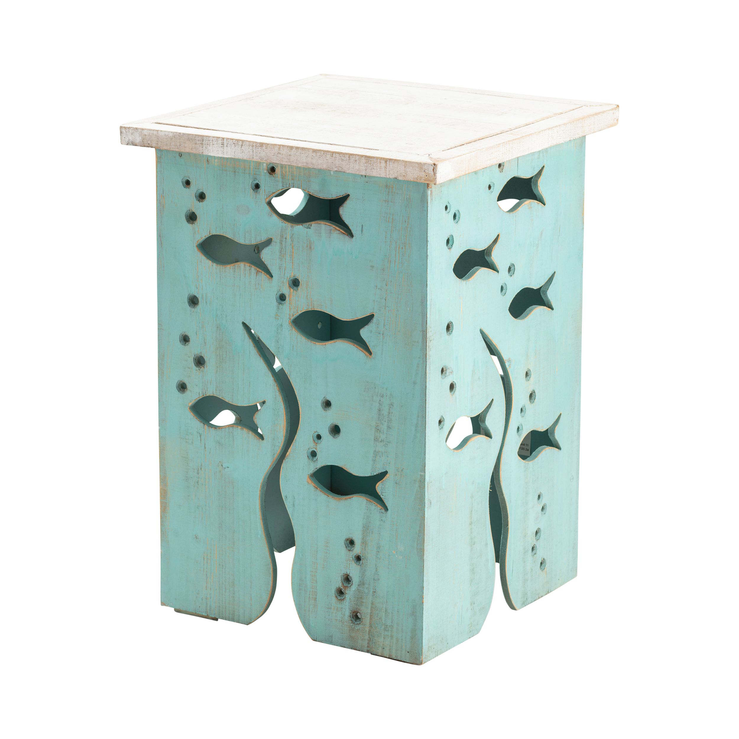Crestview Collection Aquarium Seafoam Accent Table - 101130964-3326591 - Decor The Crestview Collection Aquarium Seafoam Accent T sku 101130964-3326591