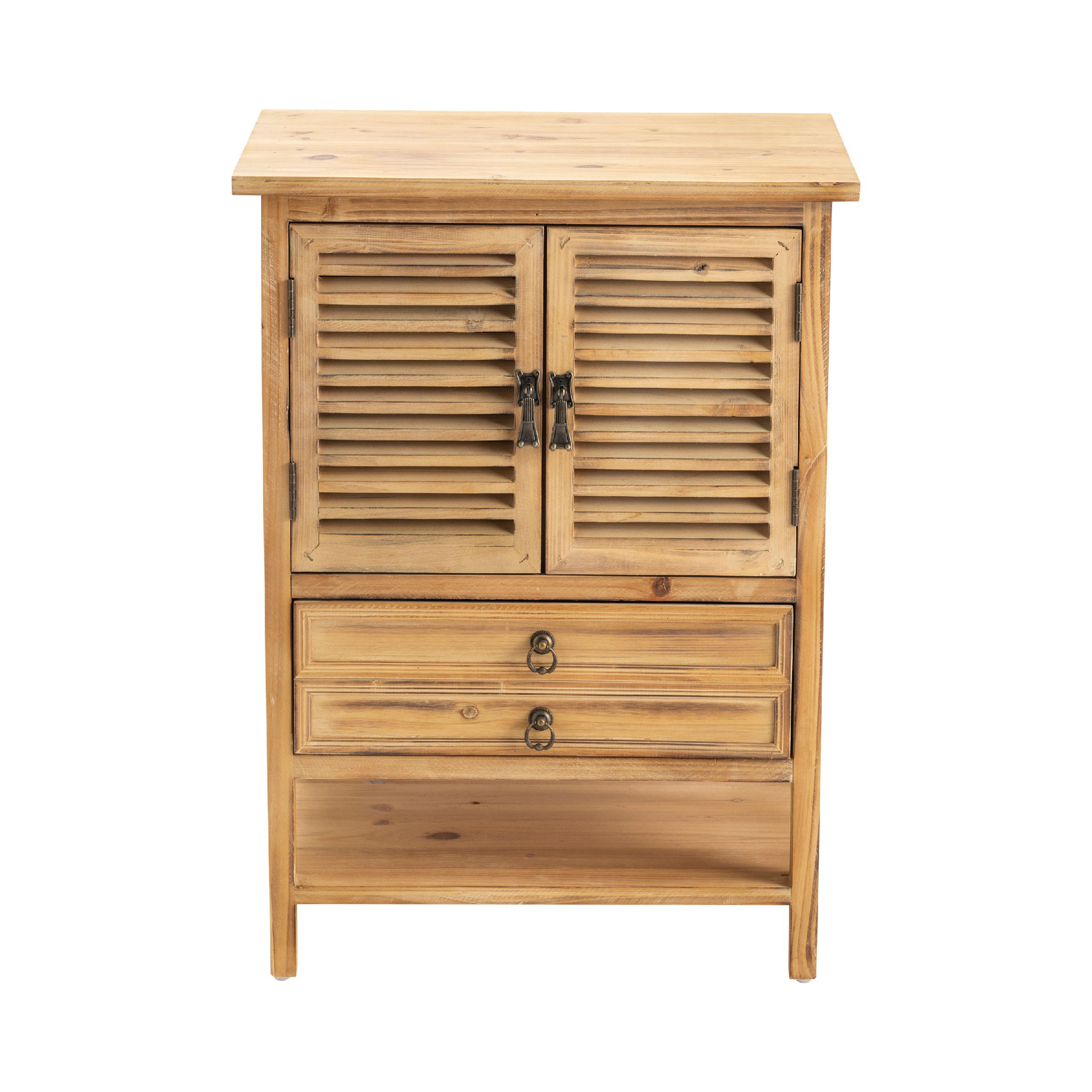 Crestview Collection Jackson 2-Door Accent Table - 101131001-3326642 - Decor Ideal for bedside storage, the Crestview Collectio sku 101131001-3326642