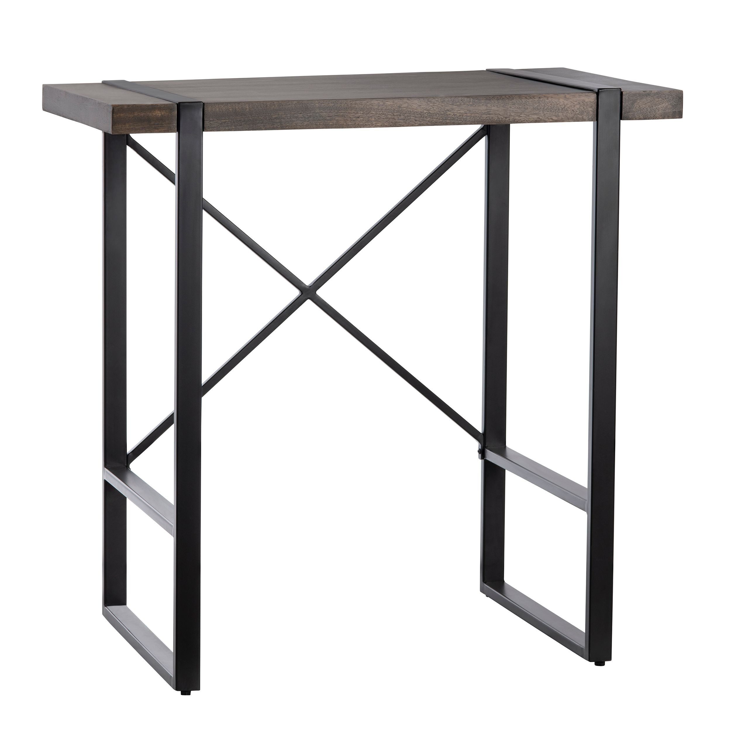 Crestview Collection Josie Standing Wood and Metal Desk