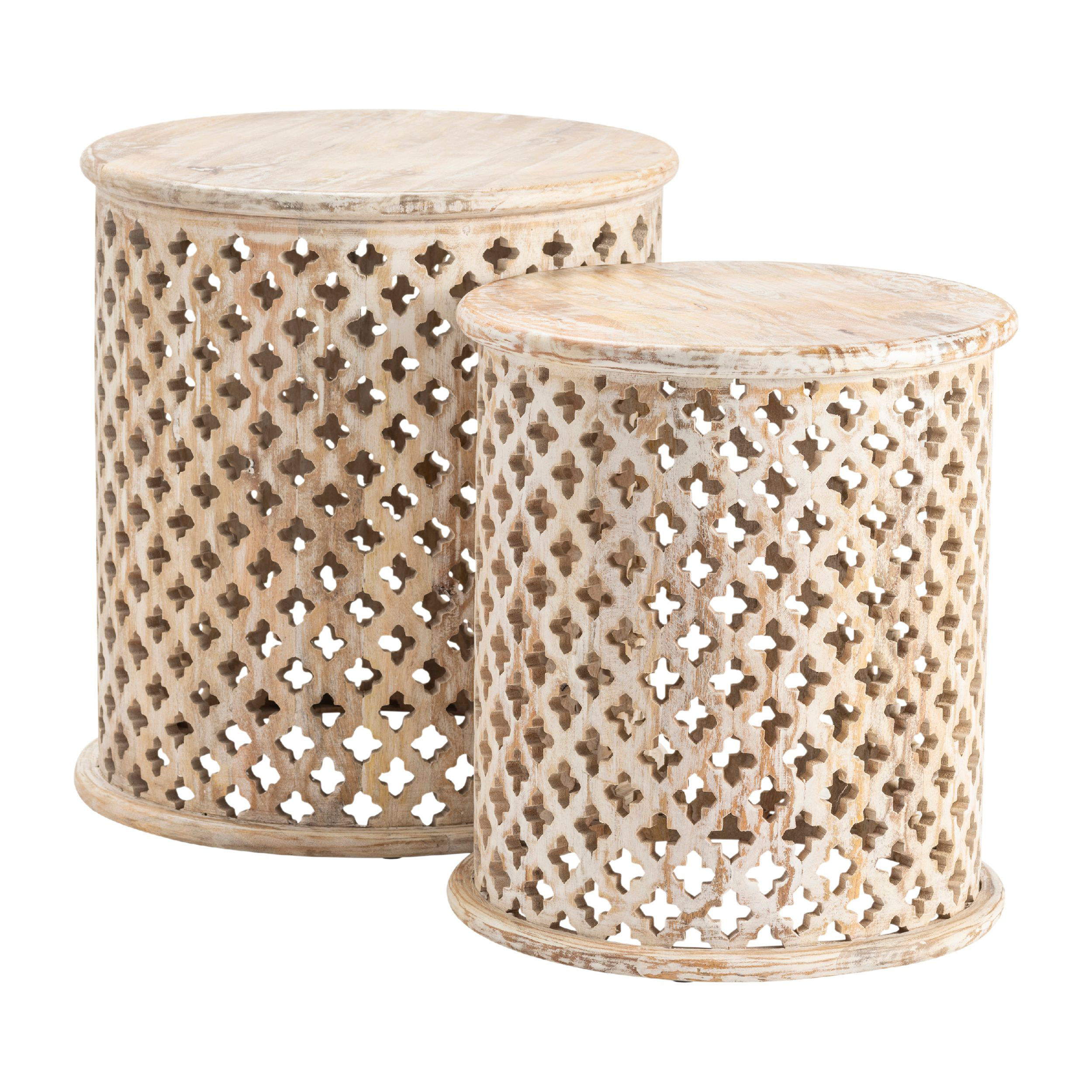 Crestview Collection Midland Round End Tables
