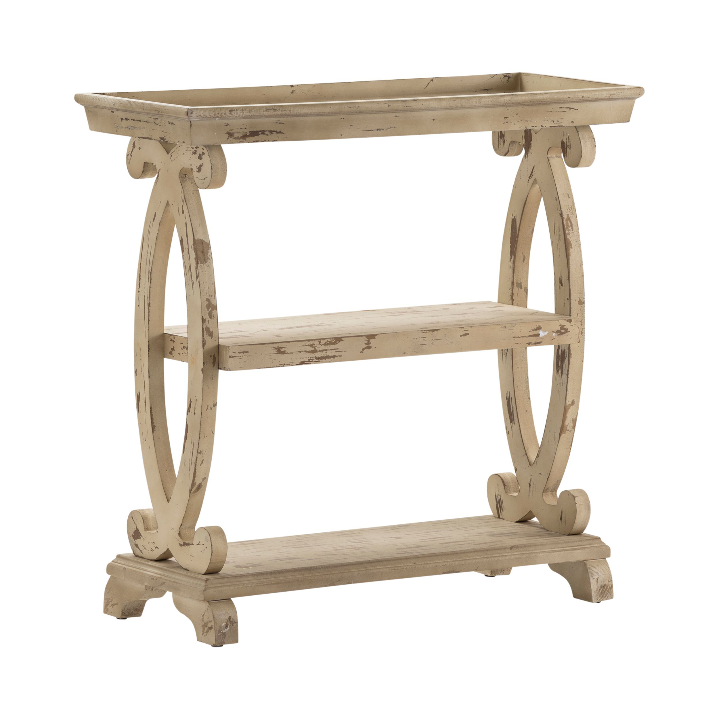101131031-3326687 Crestview Collection Newport Distressed Console sku 101131031-3326687