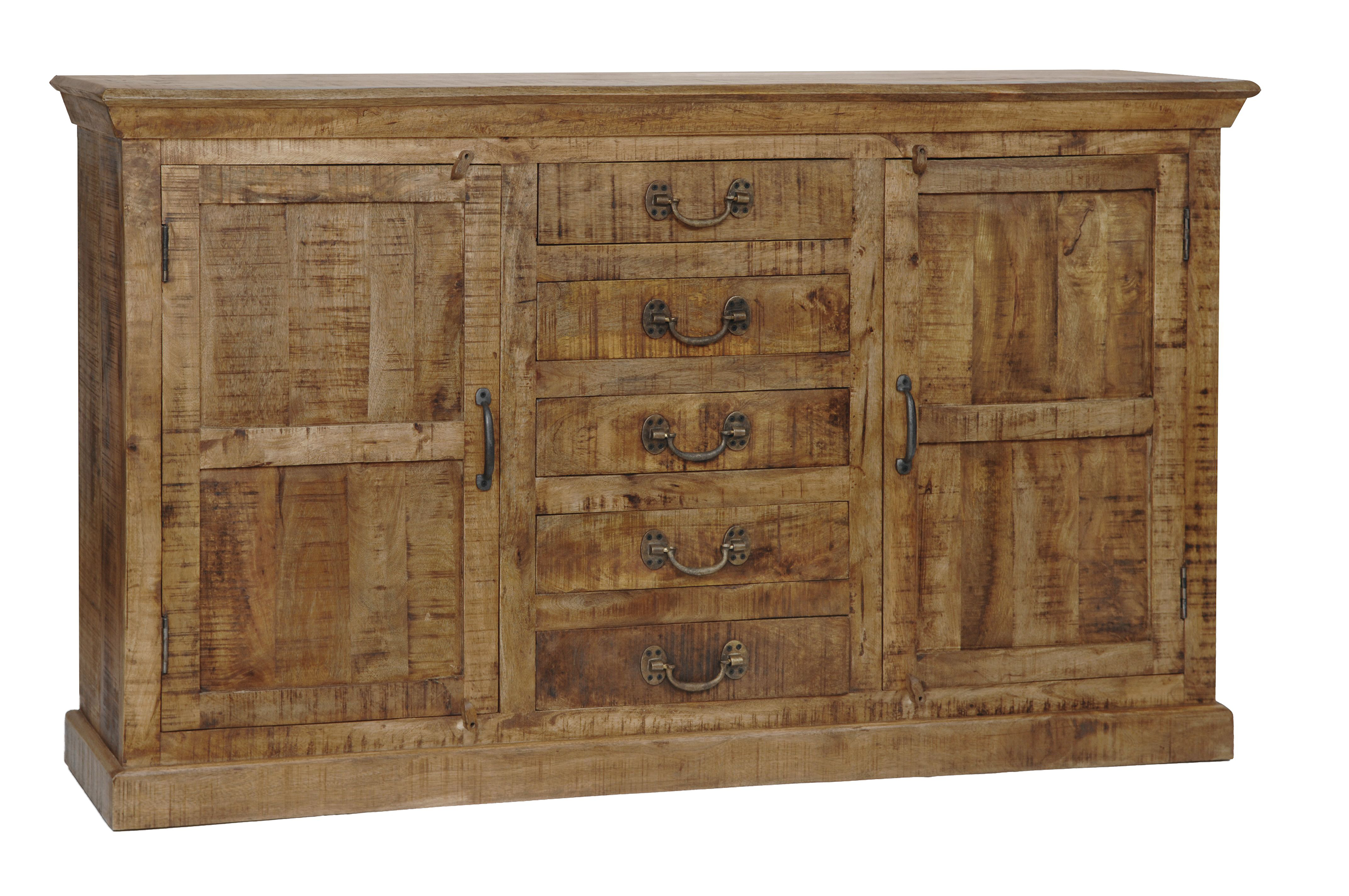 101131064-3326735 Crestview Collection Mango Wood 5-Drawer Sideboard sku 101131064-3326735