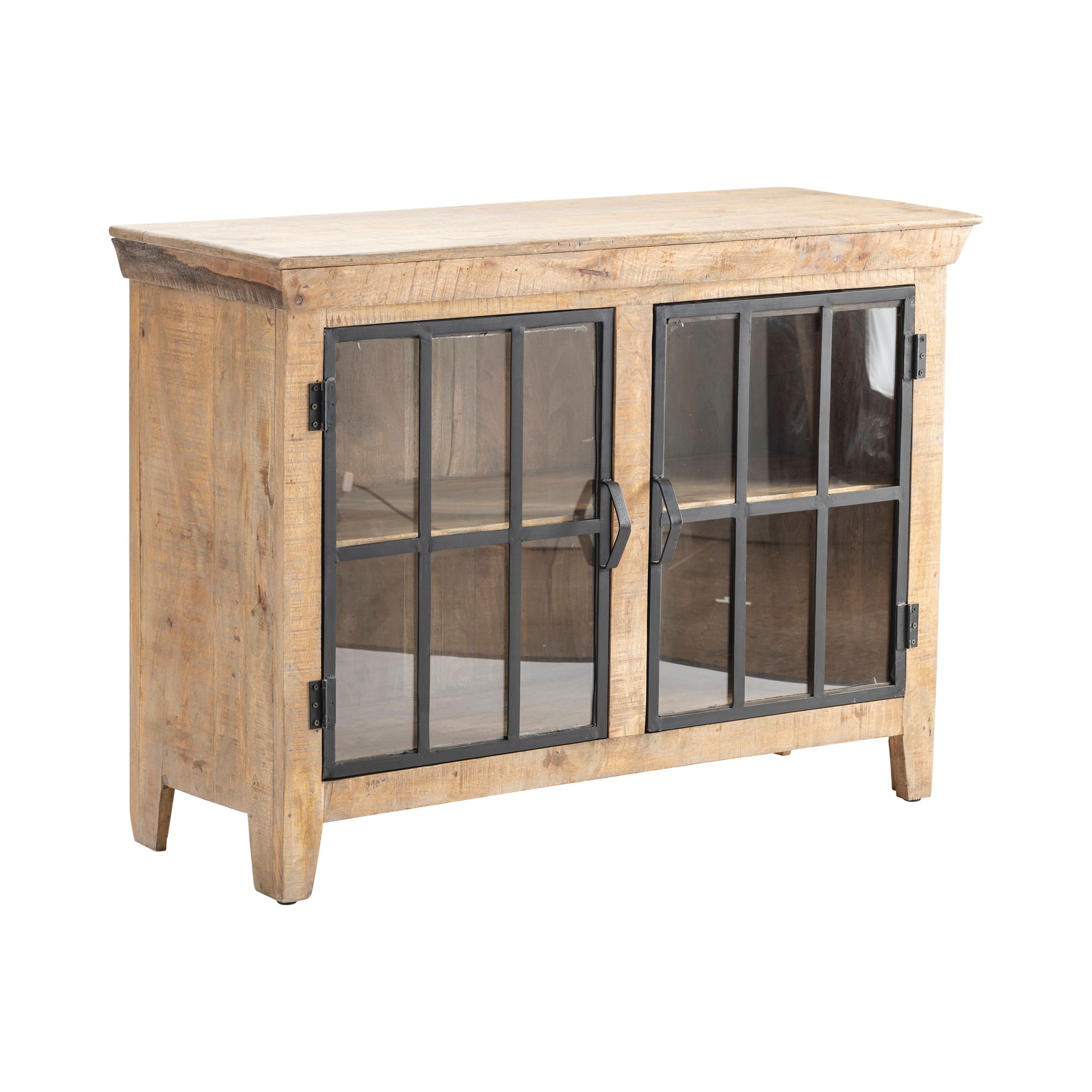 Crestview Collection Bengal Manor Mango Wood 2-Door Cabinet