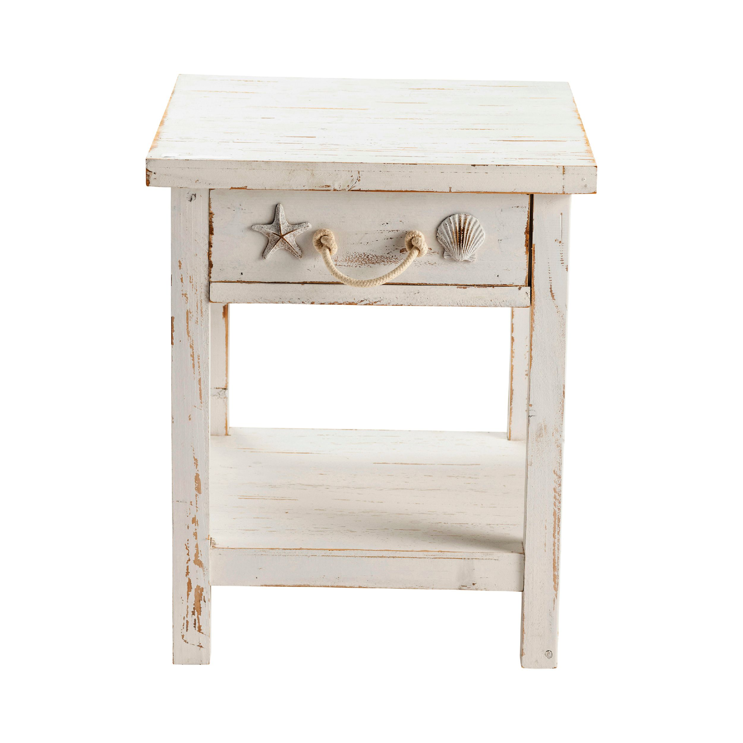 Crestview Collection Seaside Coastal End Table