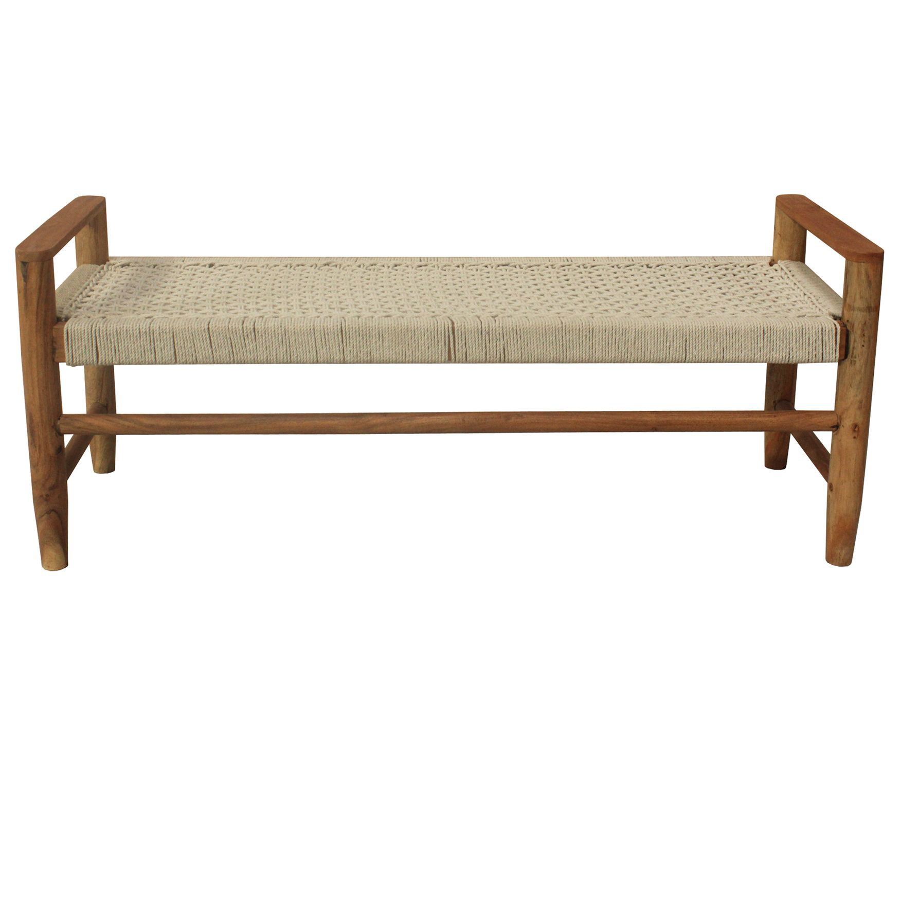 Crestview Collection Tacoma Jute Bench - 101131270-3326930 - Decor The Crestview Collection® Tacoma Jute Bench featu sku 101131270-3326930