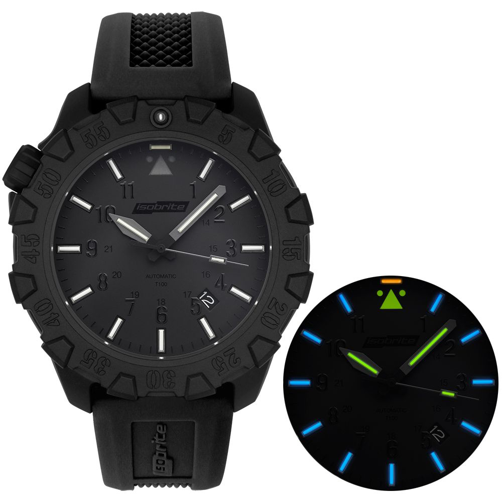 ArmourLite Isobrite Squadron-Series T100 Tritium Illuminated Automatic Watc - 101131272-3326942 - Decor Thanks to 16 ultra-bright tritium markers on its f sku 101131272-3326942
