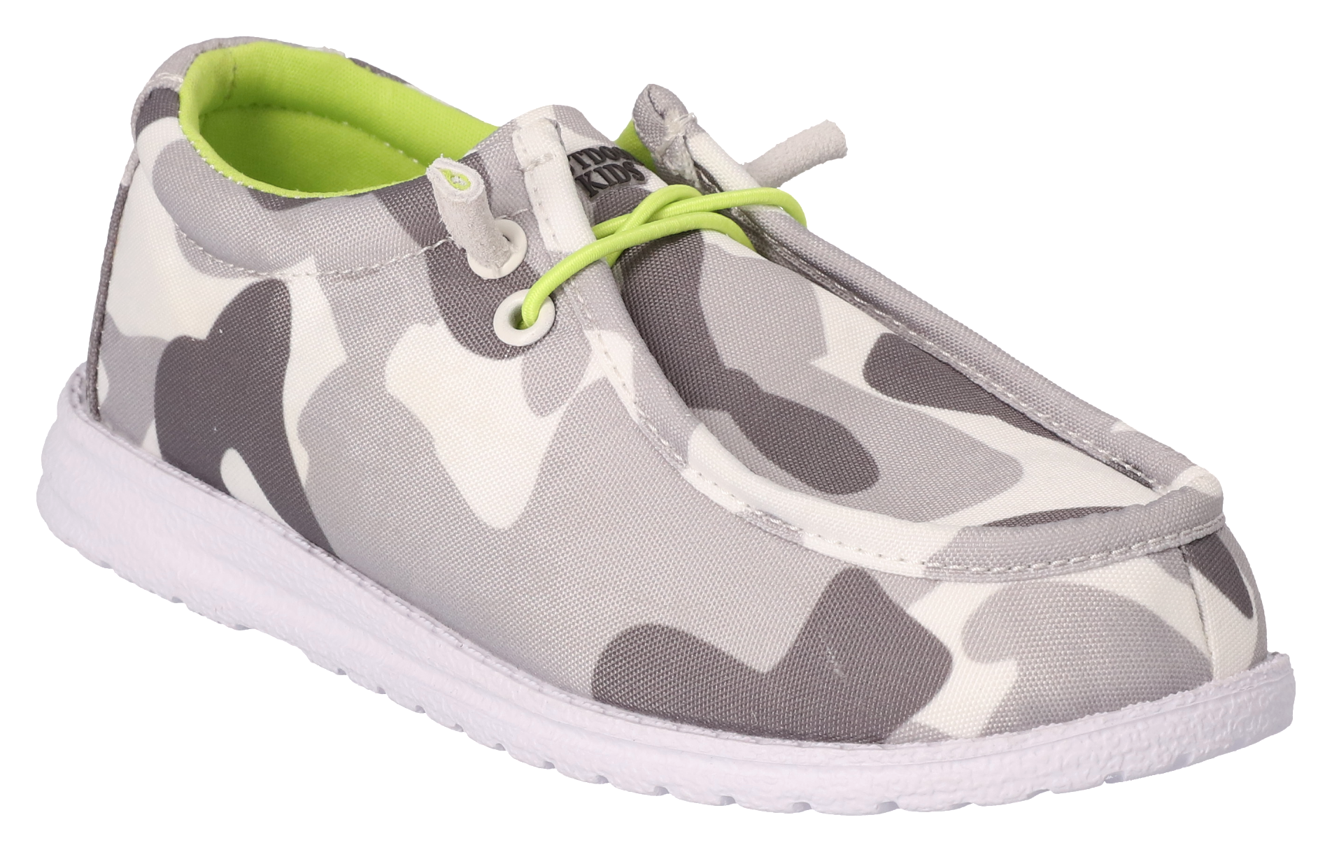 Outdoor Kids Lynden Jr. Shoes for Kids - Grey Camo - 1 Kids