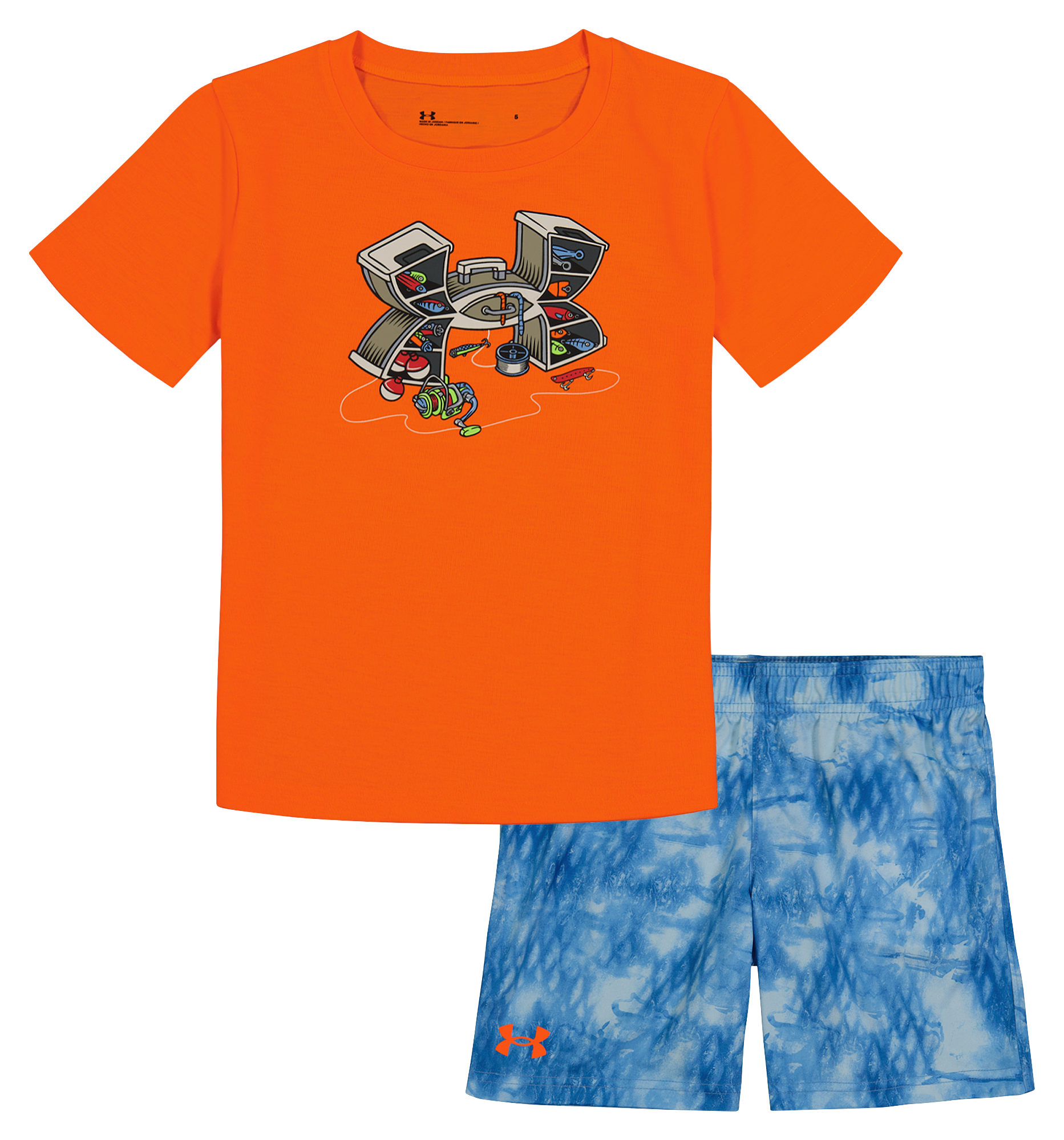 ånd Ordinere mikrofon Under Armour Tackle Box Crew Neck Short-Sleeve T-Shirt and Shorts Set for  Toddlers | Cabela's