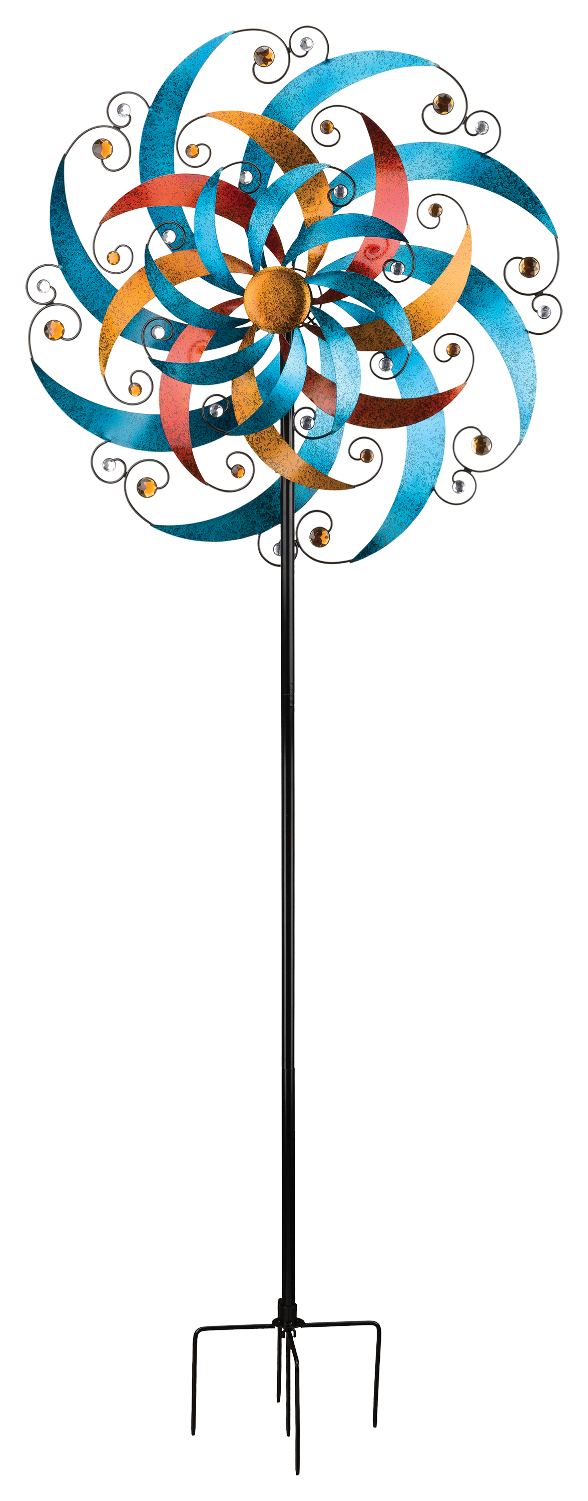 101138031-3329374 Regal Art & Gift Crescent Triple Wind Spinner sku 101138031-3329374