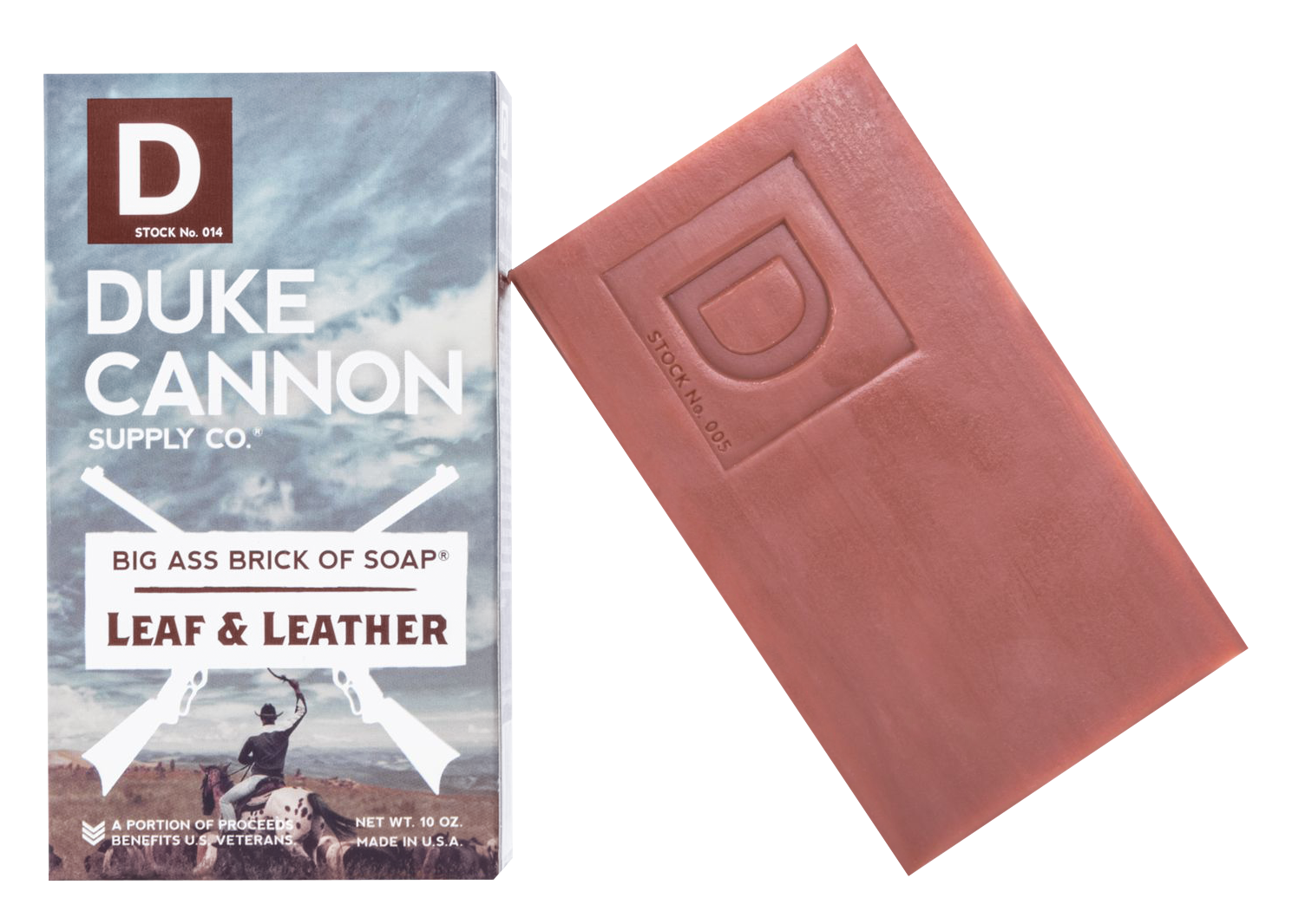 Duke Cannon Leaf & Leather Big Ass Brick Of Soap