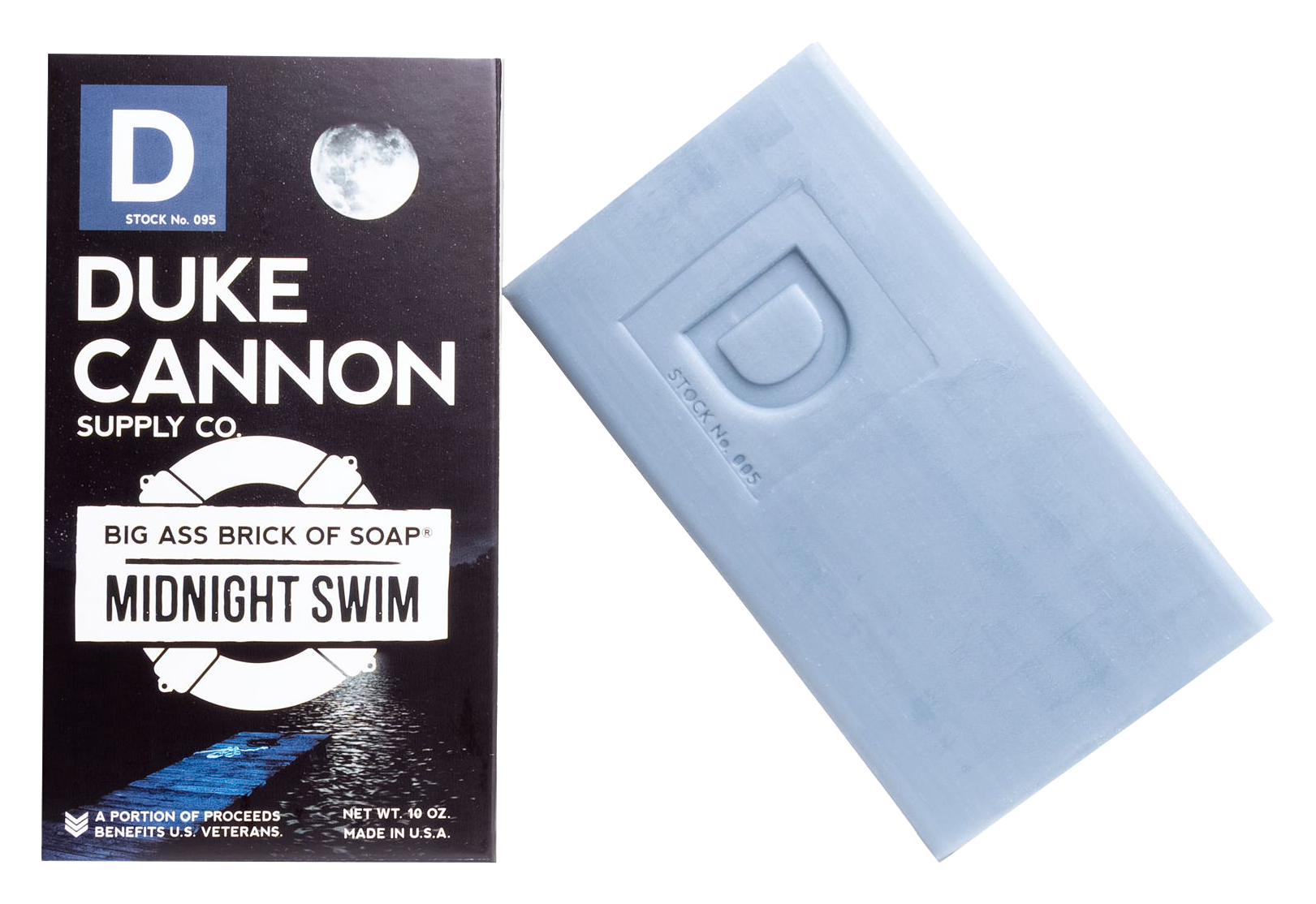 Duke Cannon Midnight Swim Big Ass Brick of Soap