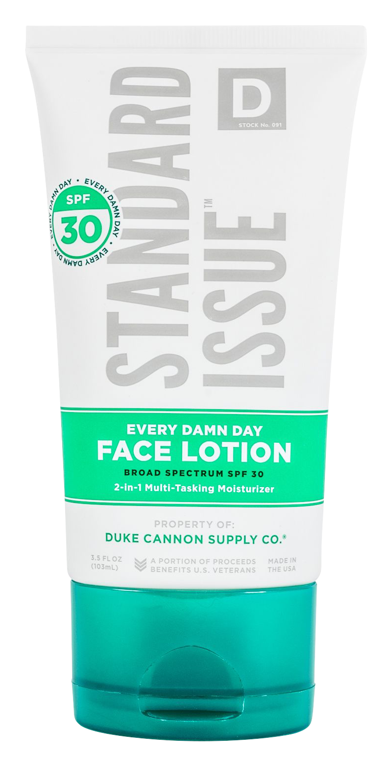 Duke Cannon Supply Co. Standard Issue 2-in-1 SPF Face Lotion