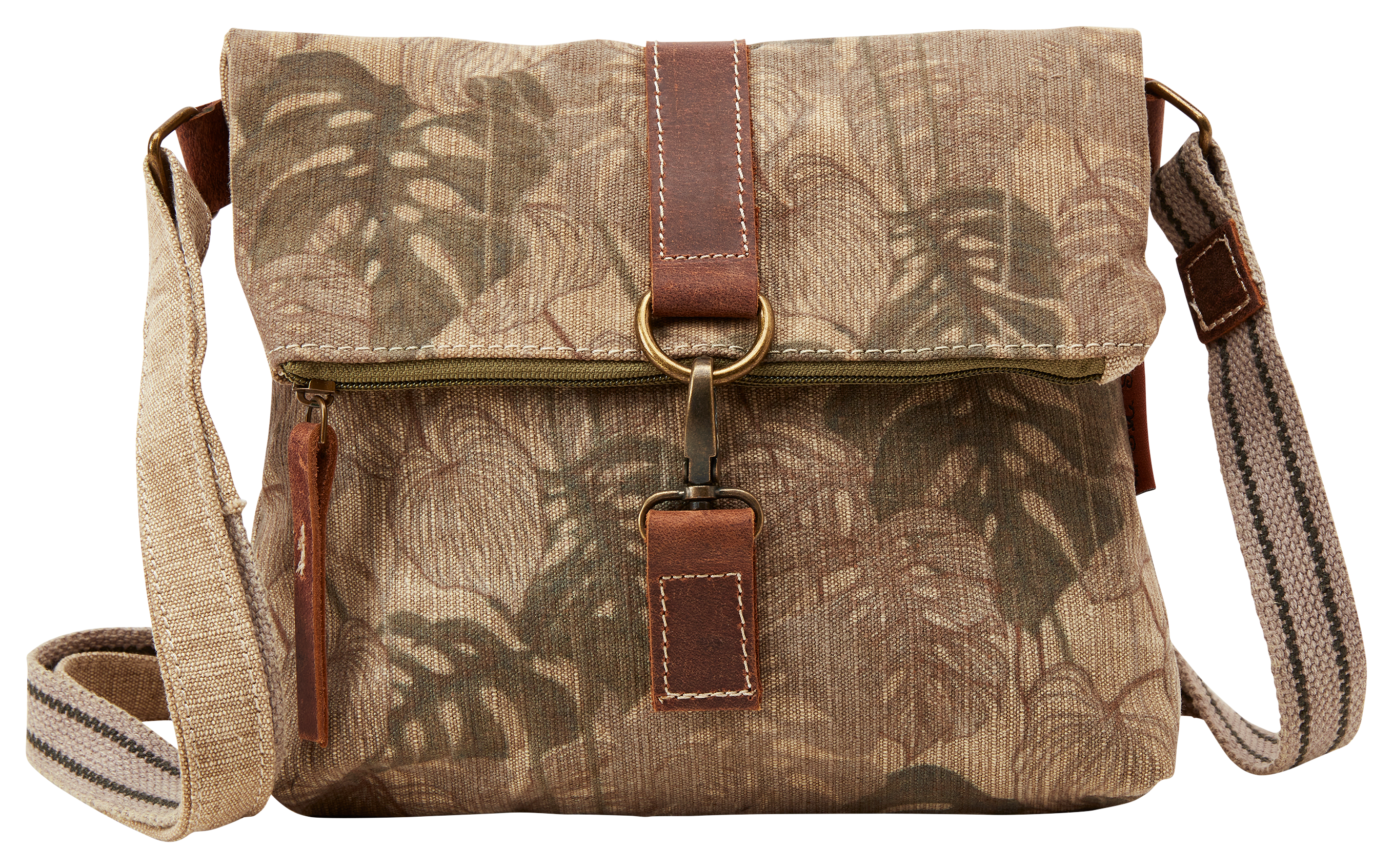 Sun N Sand Tropical Flapover Crossbody Bag