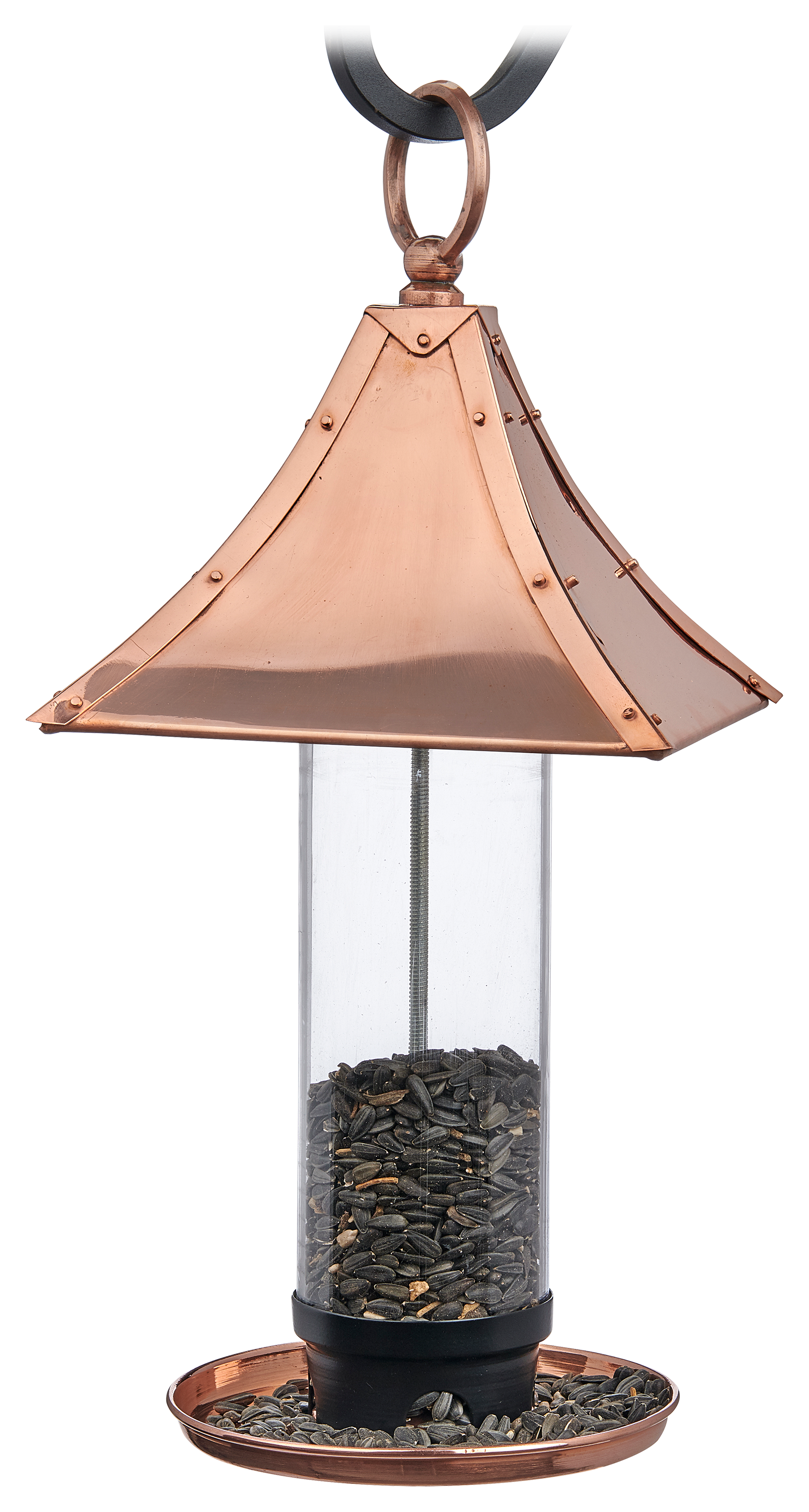Good Directions Palazzo Polished Copper Bird Feeder