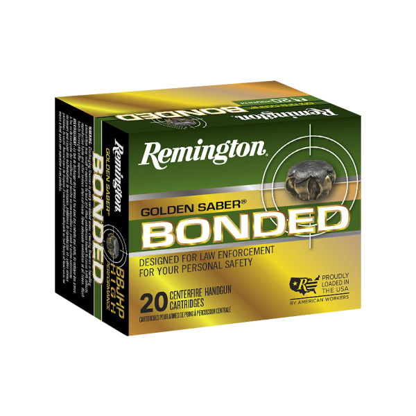 Remington Golden Saber Bonded Handgun Ammo