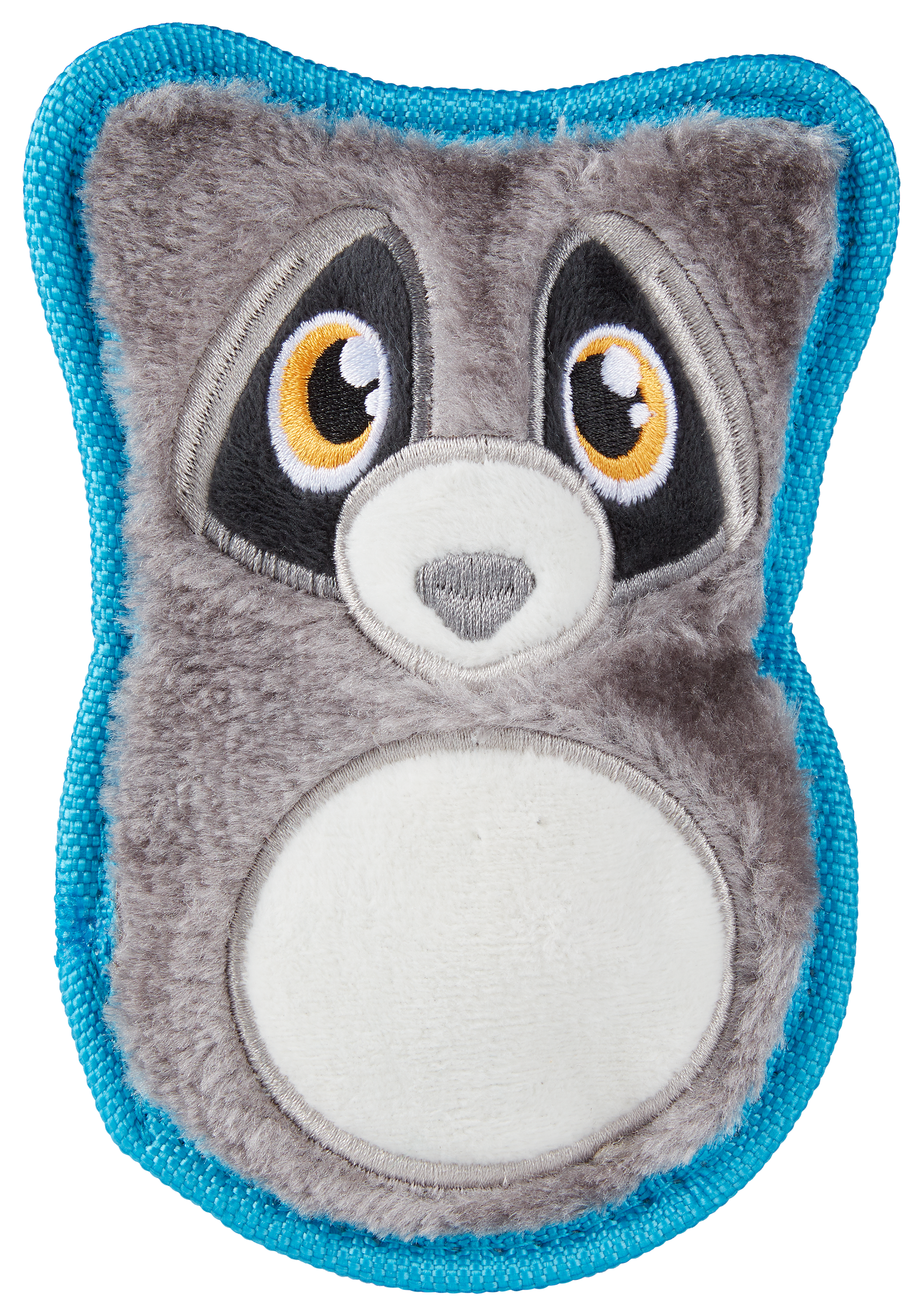 Outward Hound Tough Seamz Raccoon Plush Dog Toy