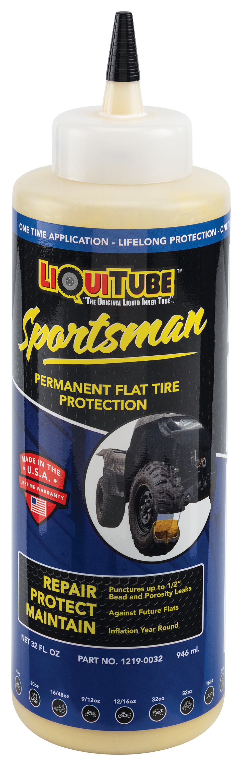LiQuiTube Sportsman Permanent Flat Tire Protection - 32 oz.