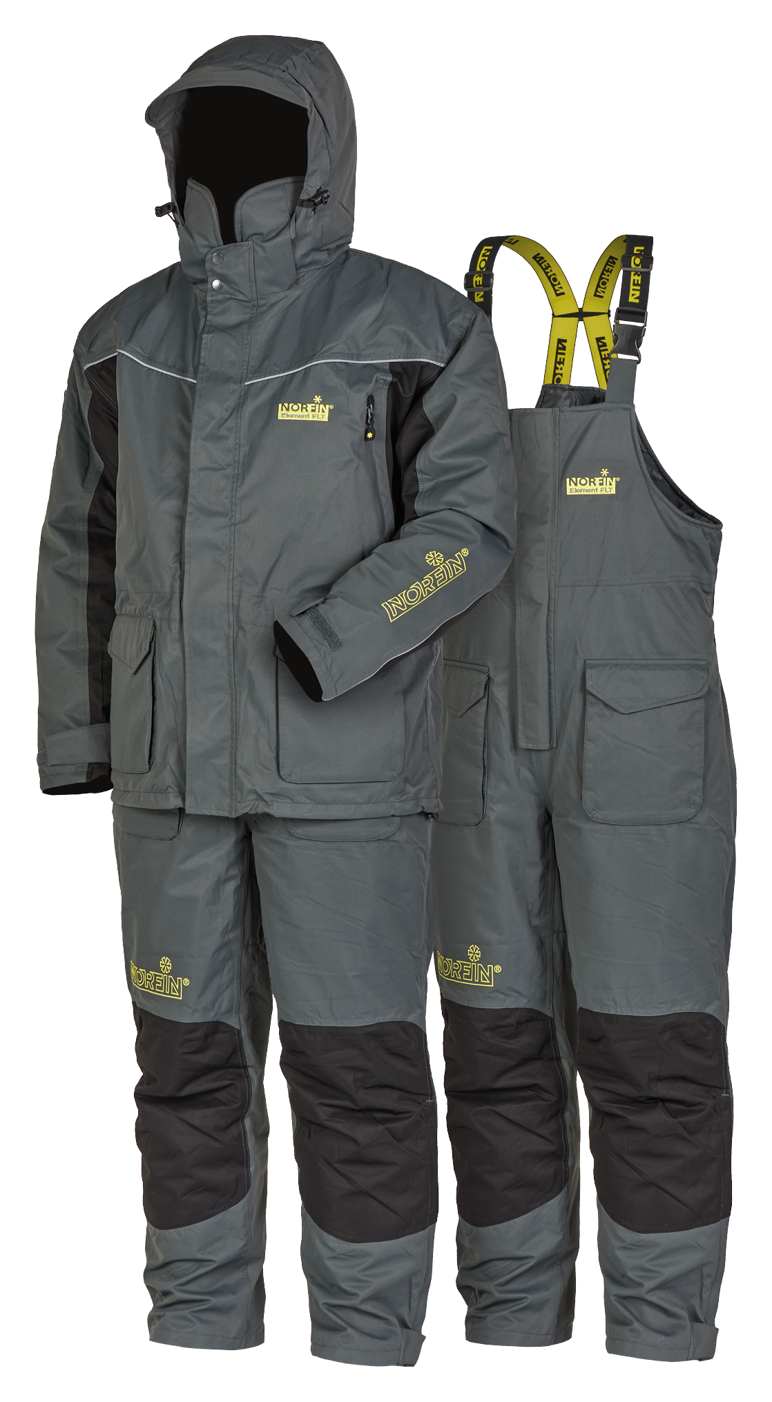 Norfin Element Float Suit for Men - Gray - S