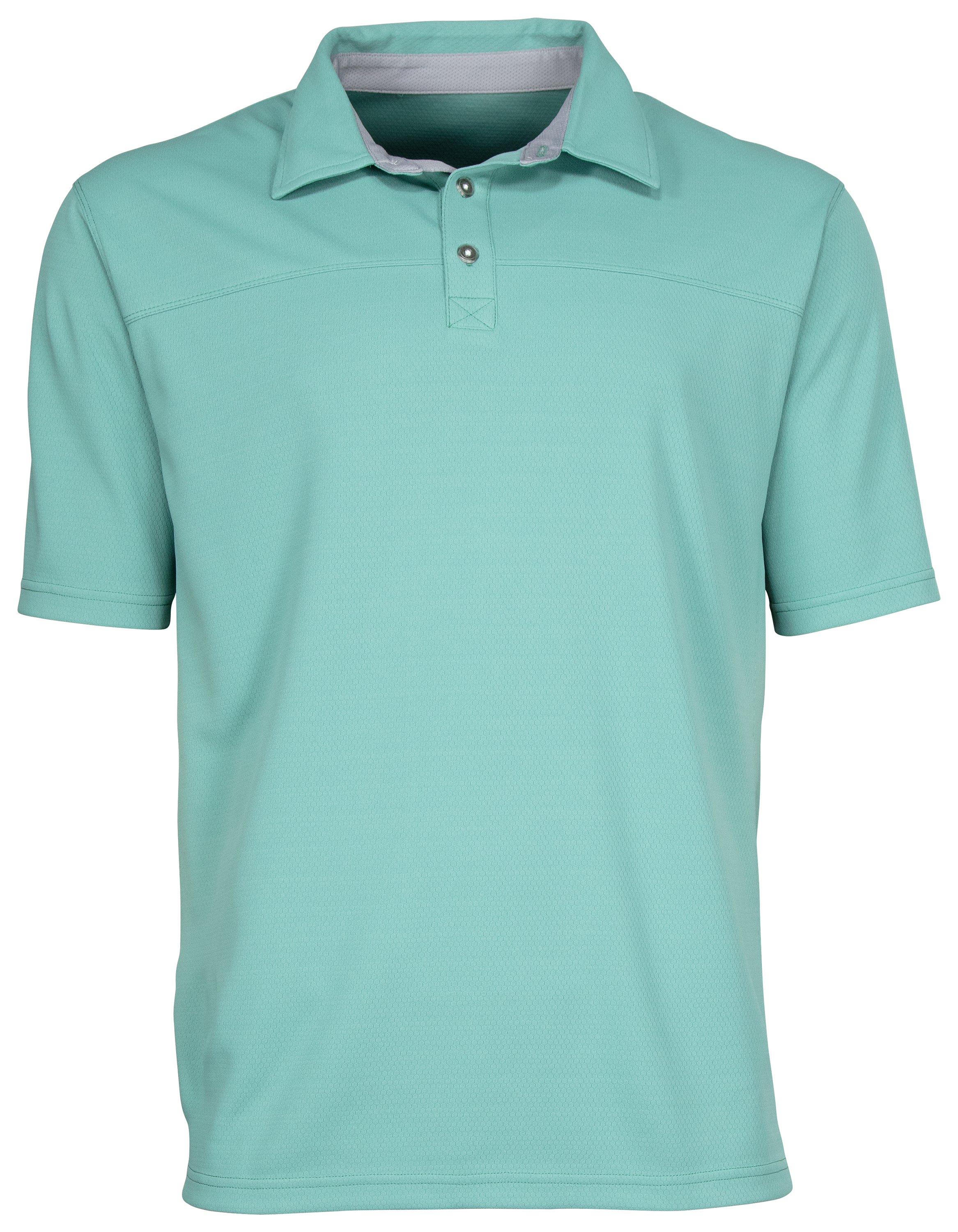 World Wide Sportsman Short-Sleeve Performance Polo for Men - Oil Blue - S